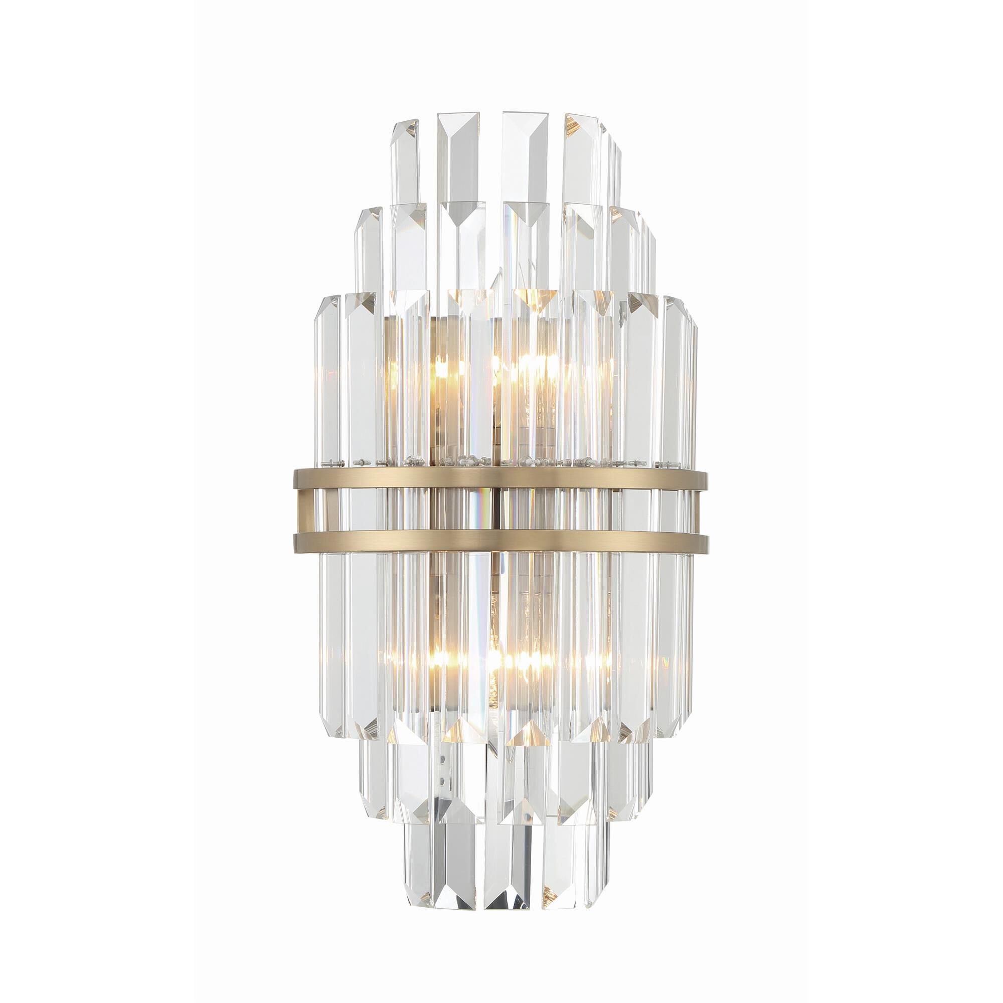 Hayes 14 Inch Wall Sconce by Crystorama