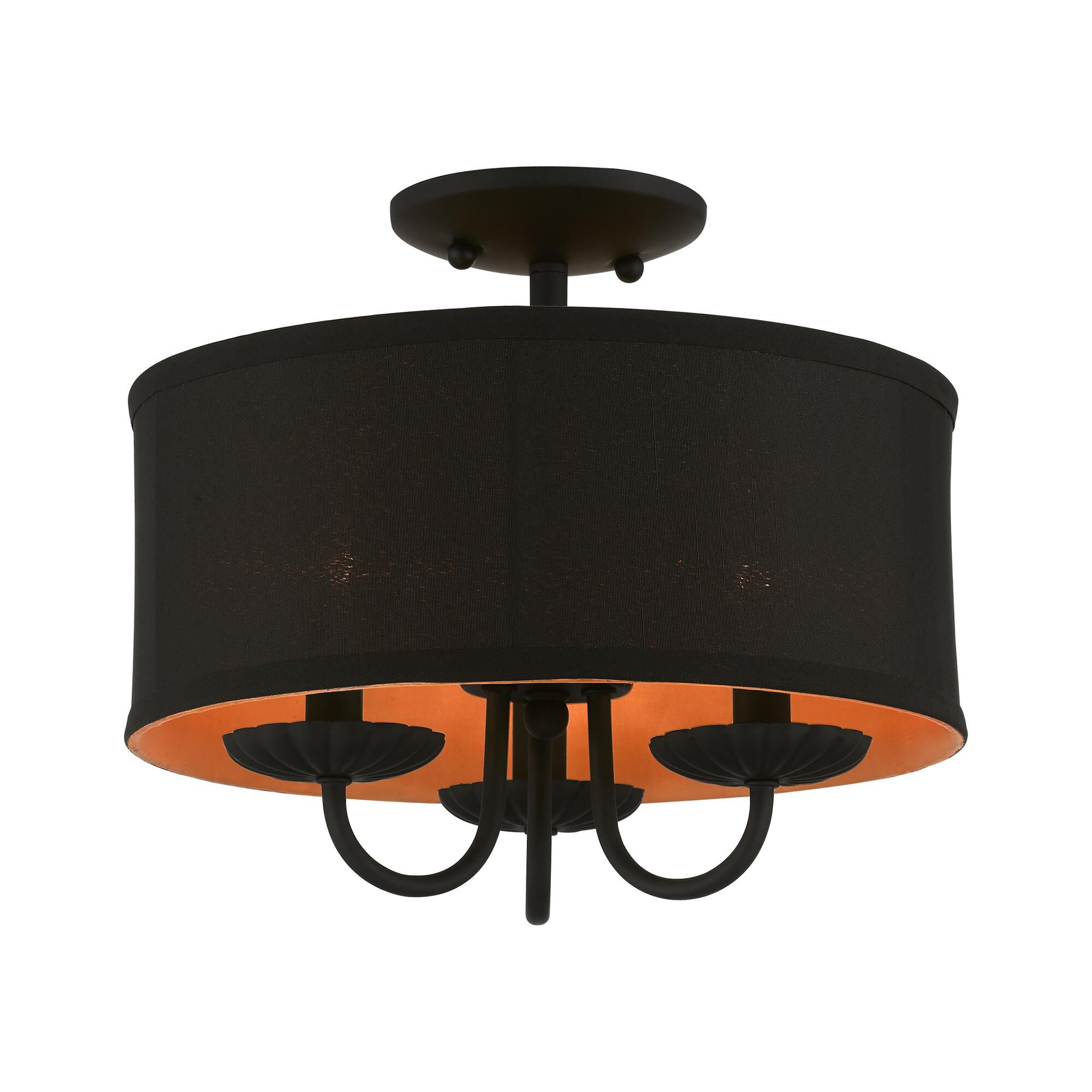 Winchester 3 Light Semi Flush Mount by Livex Lighting