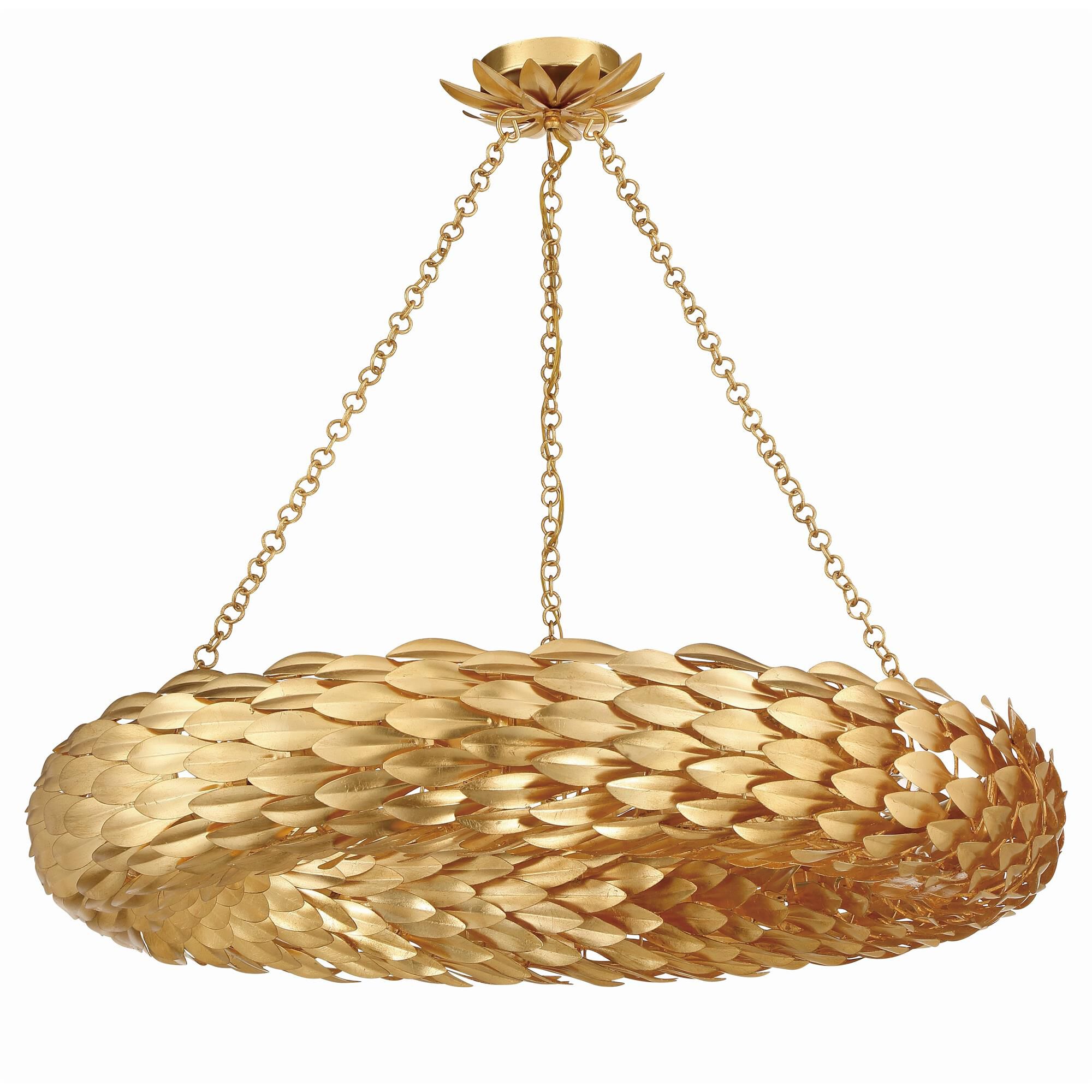 Shown in Antique Gold finish