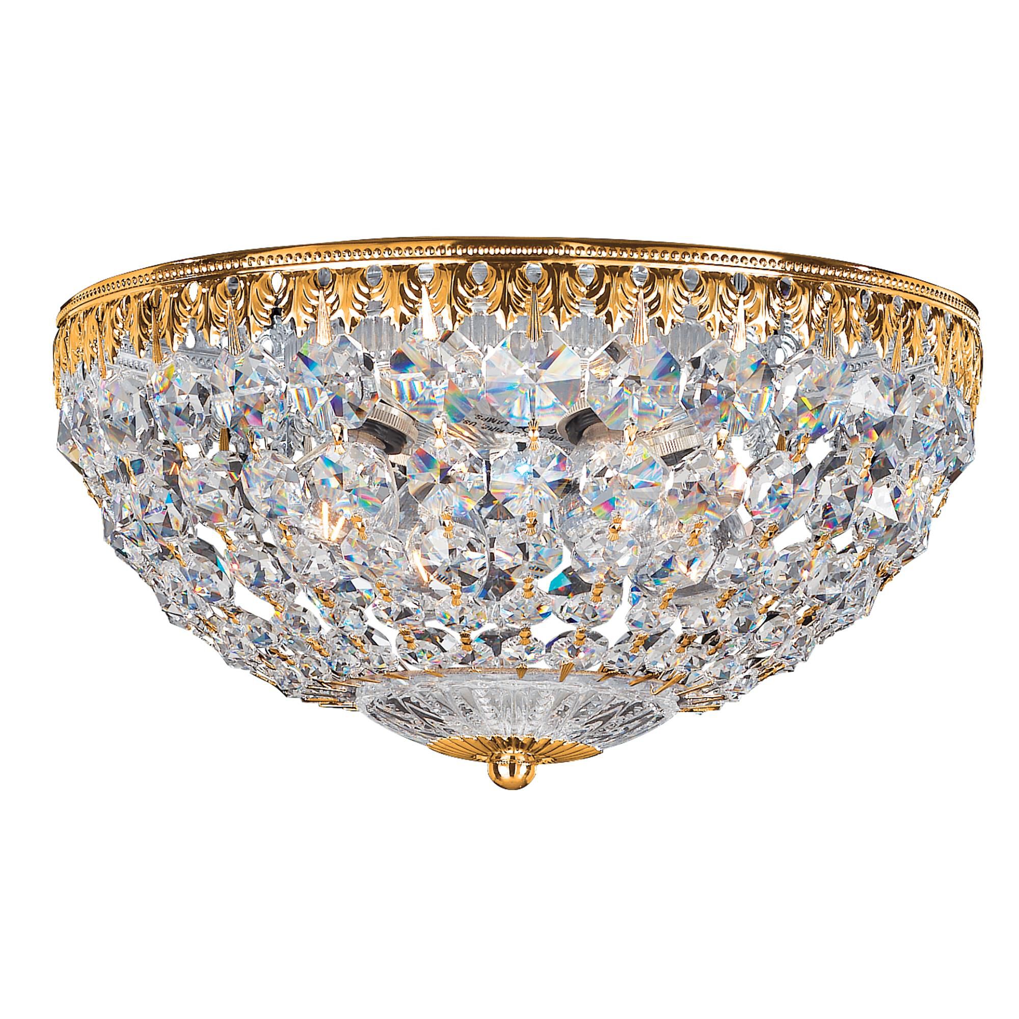 Petit Crystal 10 Inch Flush Mount by Schonbek