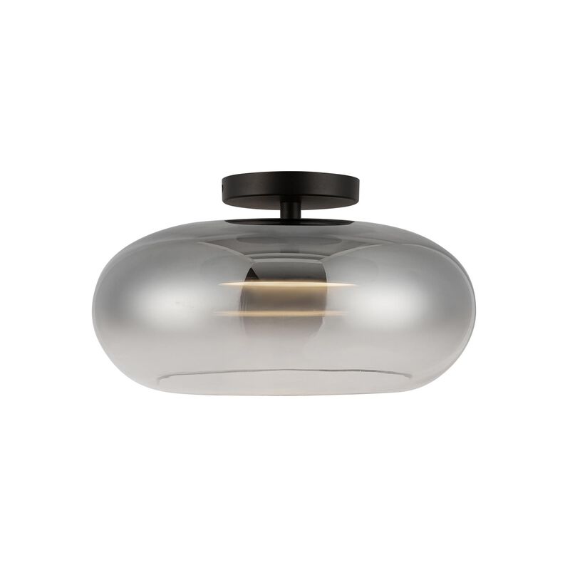 Trinity 14 Inch Semi Flush Mount by Kuzco