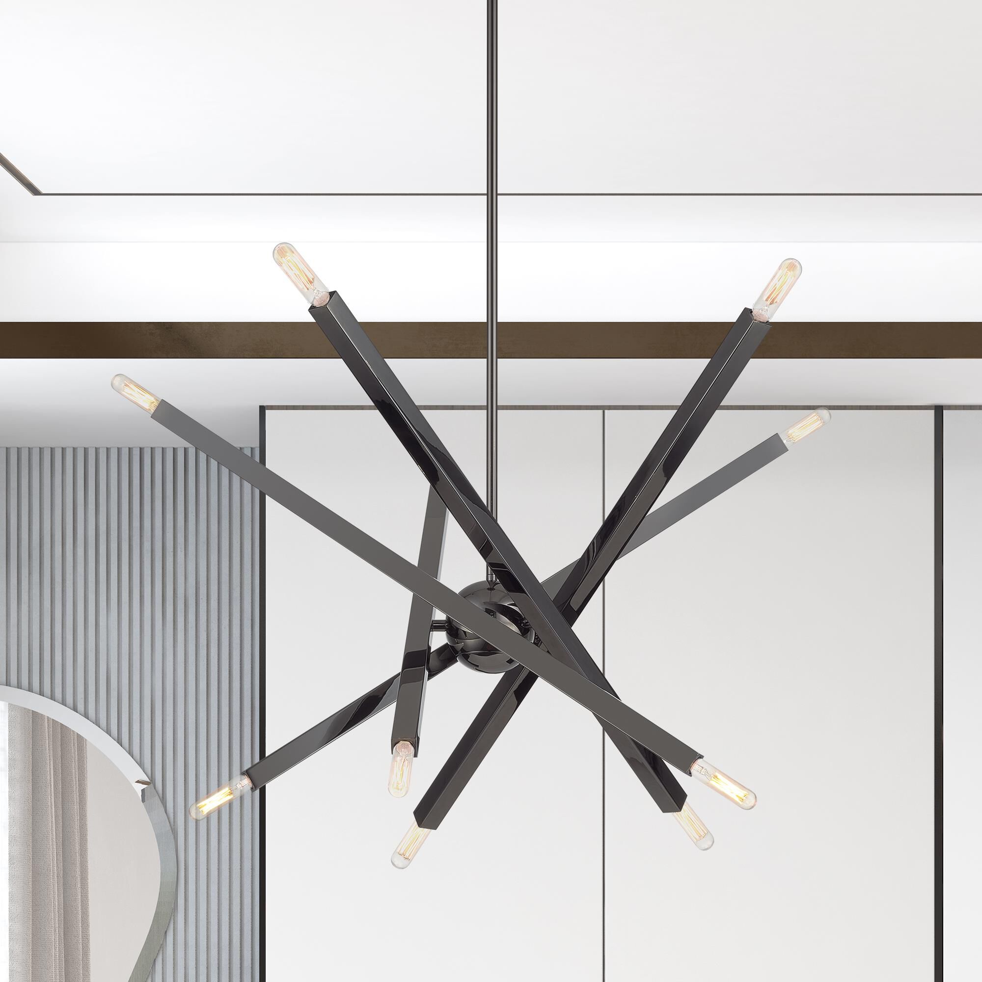 Monaco 32 Inch Chandelier by Livex Lighting