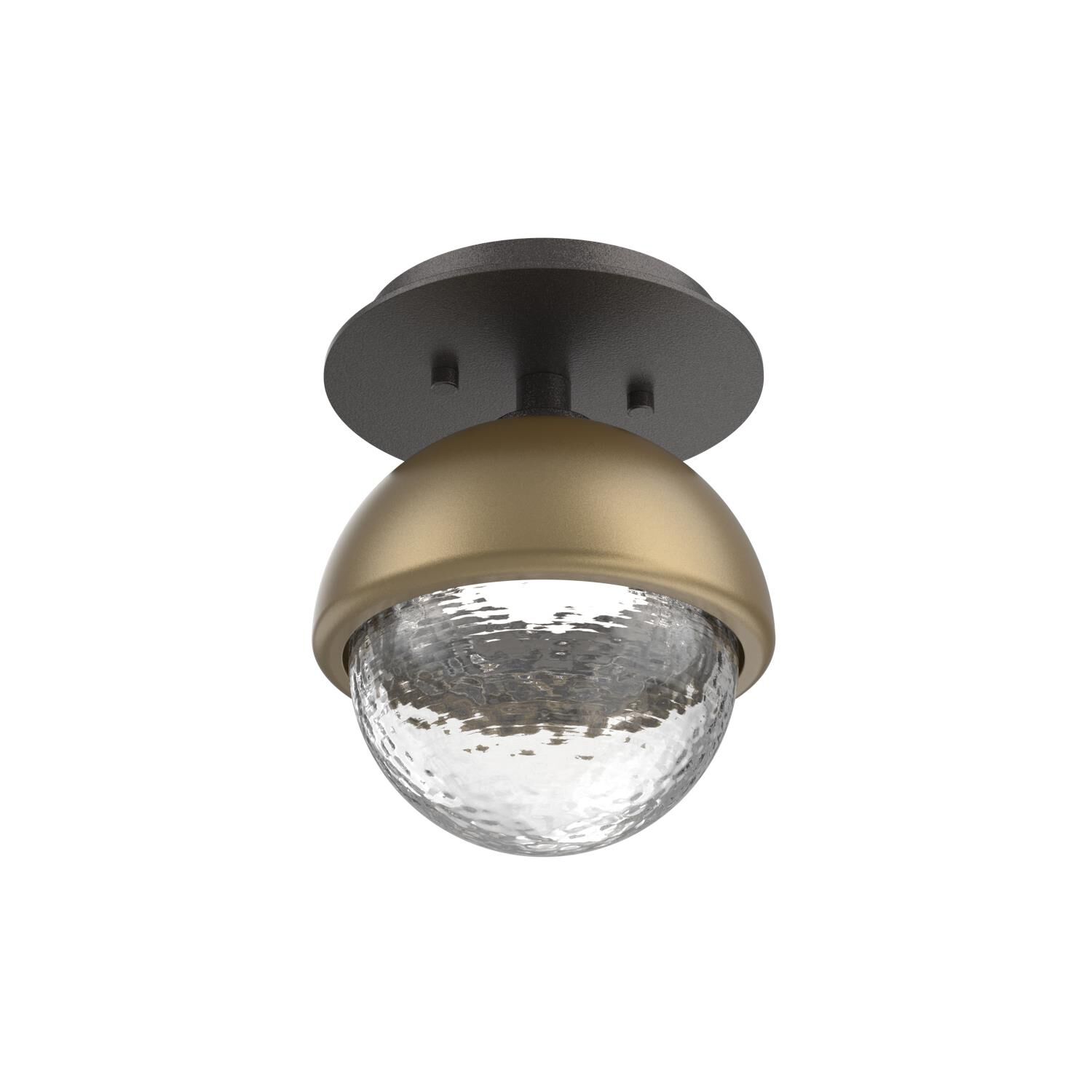 Levi Wilson Cabochon 6 Inch Flush Mount by Hammerton Studio