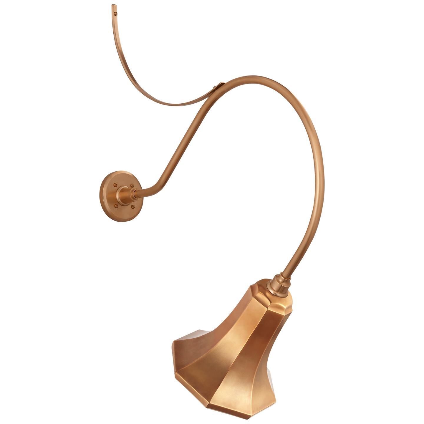 Shown in Soft Copper finish and Copper shade