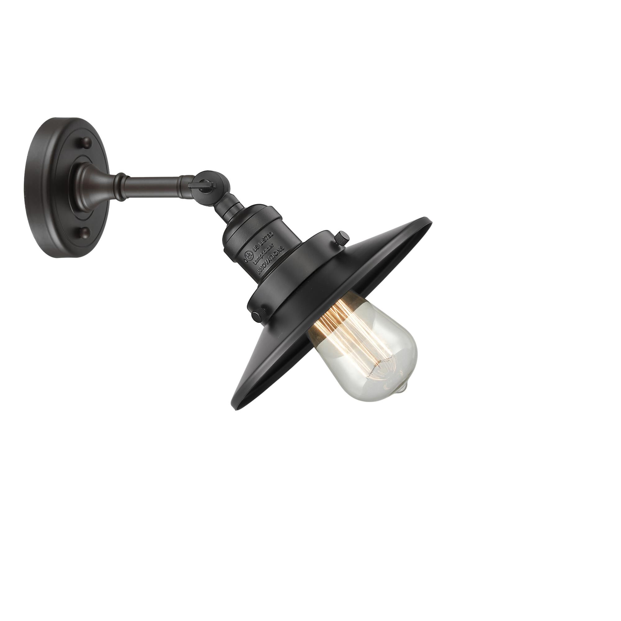 Shown in Oil Rubbed Bronze finish and Oil Rubbed Bronze shade