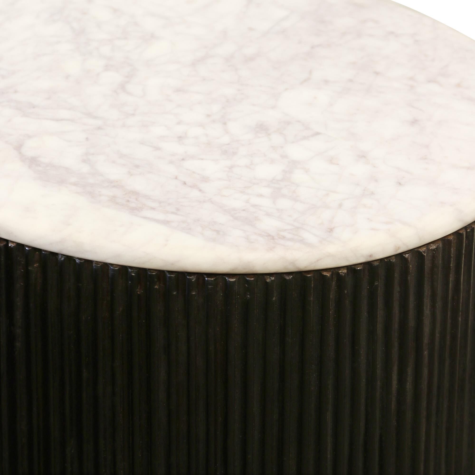 Shown in Cocoa, White, Gold finish