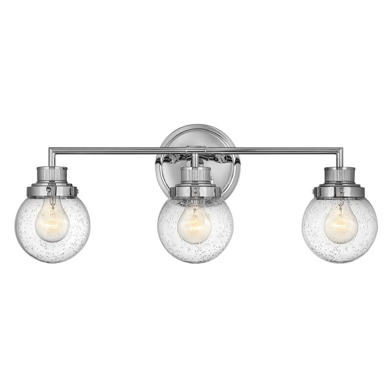 Poppy 24 Inch 3 Light Bath Vanity Light by Hinkley