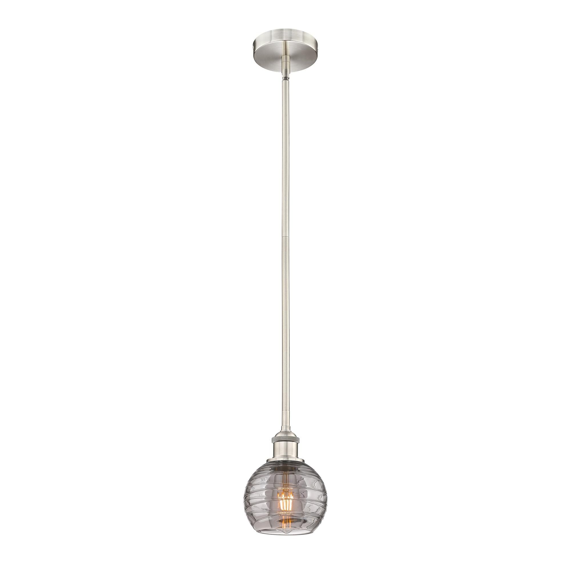 Bruno Marashlian Athens Deco Swirl 6 Inch Mini Pendant by Innovations Lighting