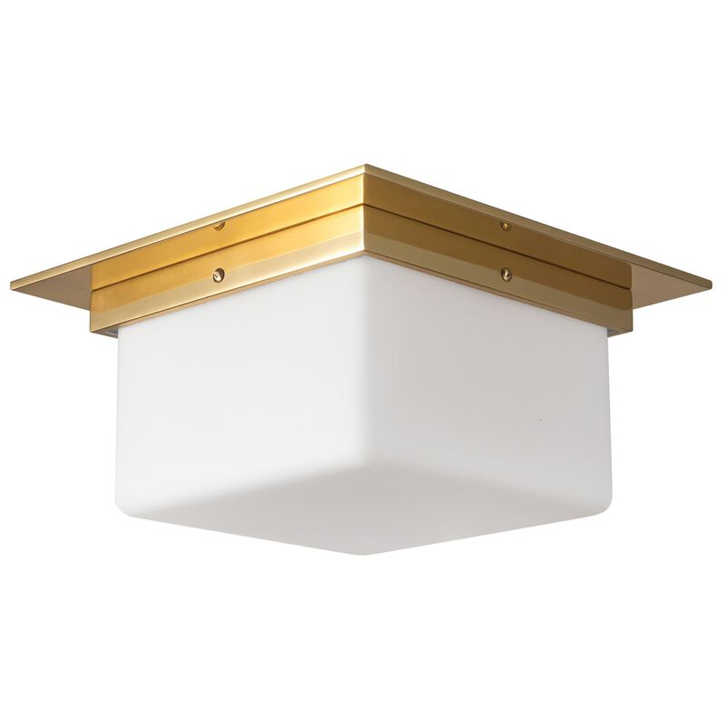 Jason Koharik Mineral 11 Inch 2 Light Flush Mount by Alora Lighting