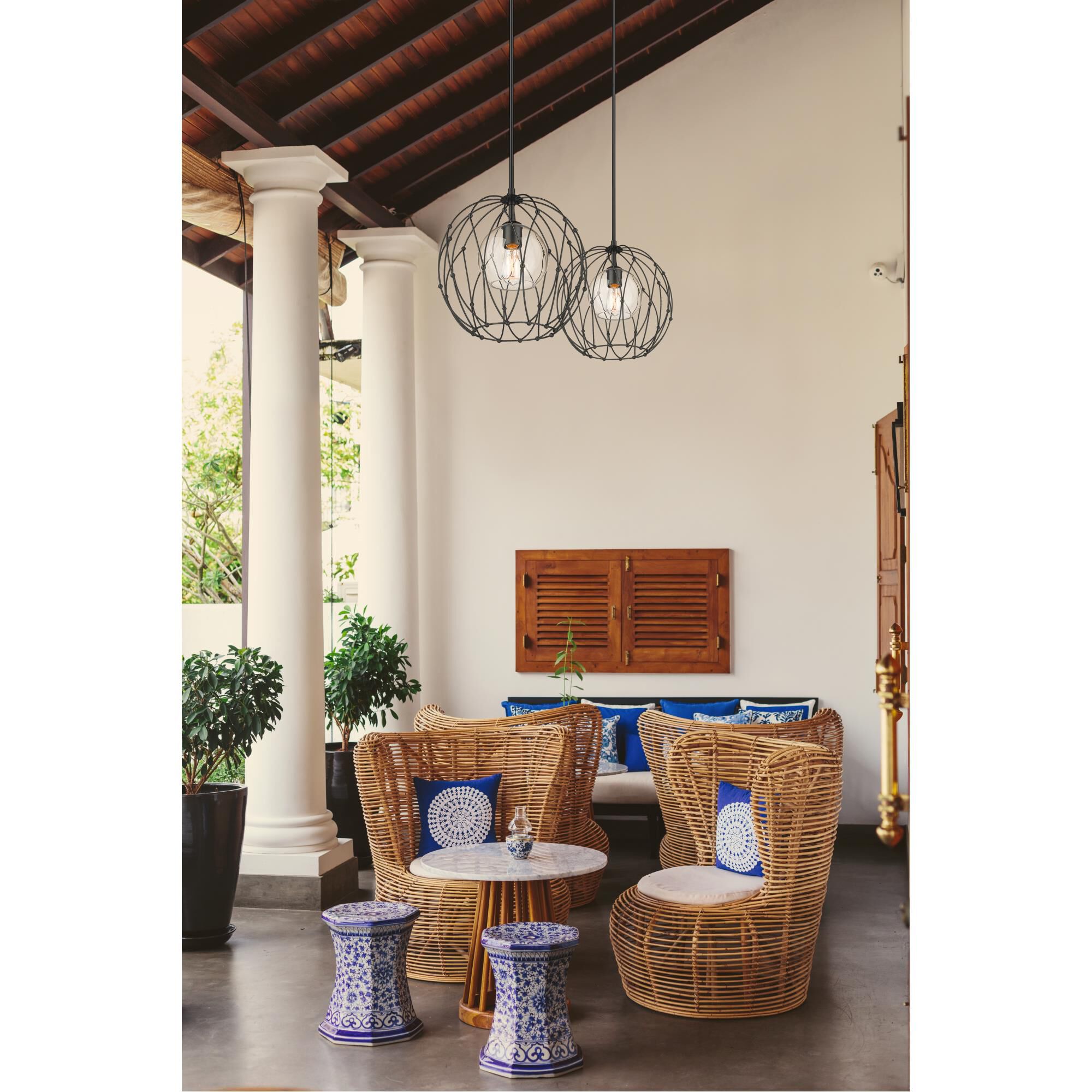 Z-Lite Elle 16 Inch Large Pendant