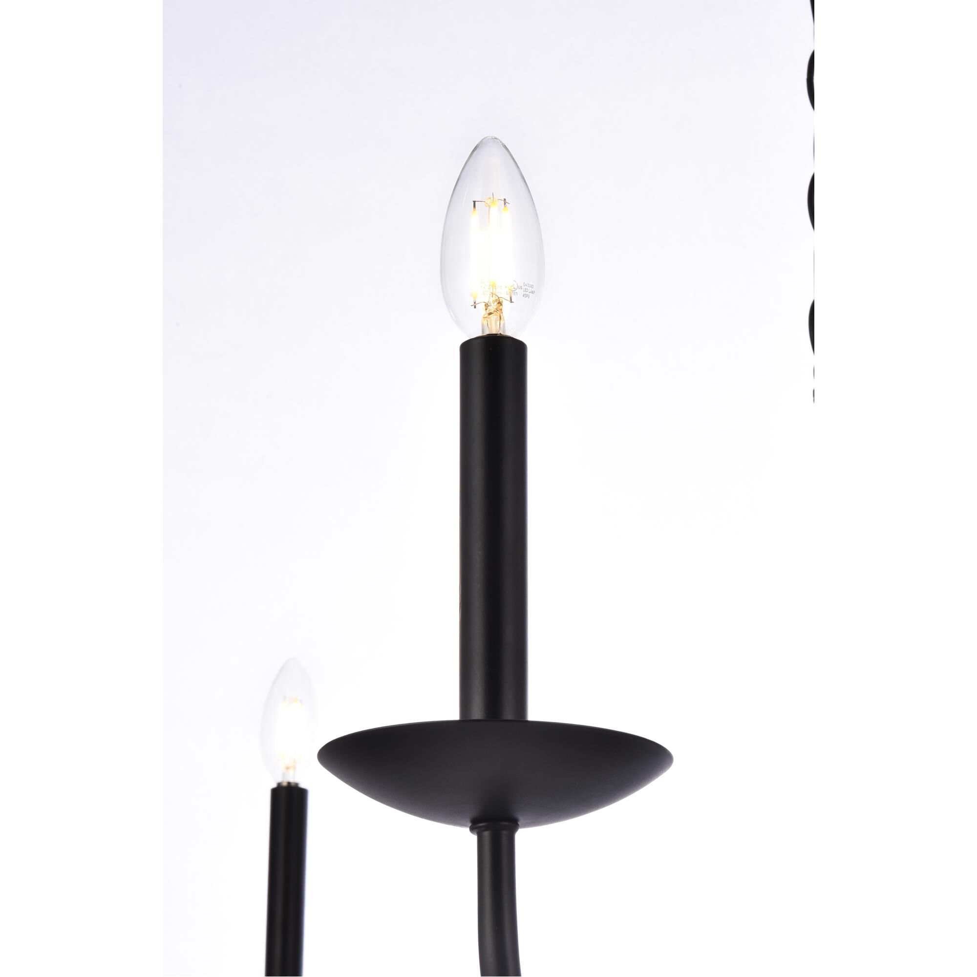 Cohen 30 Inch 6 Light Chandelier by Elegant Lighting