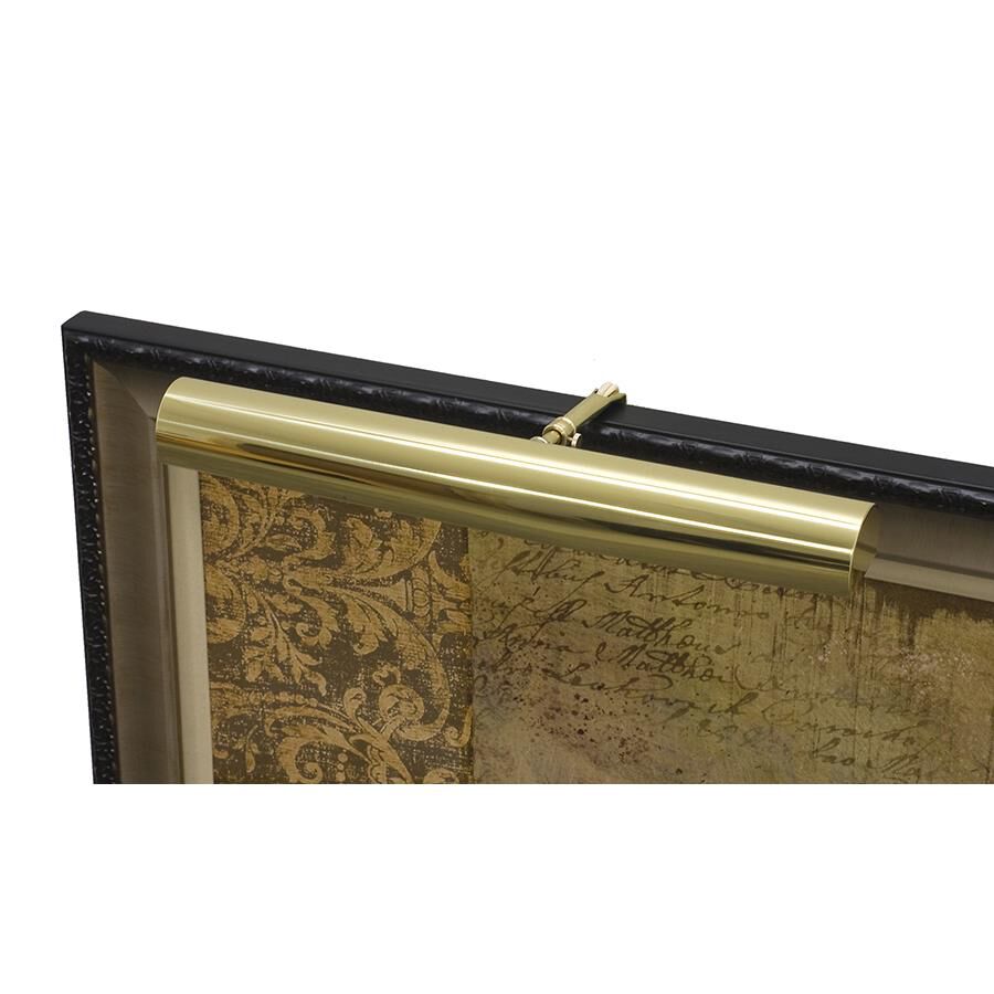 Shown in Polished Brass finish and Metal shade
