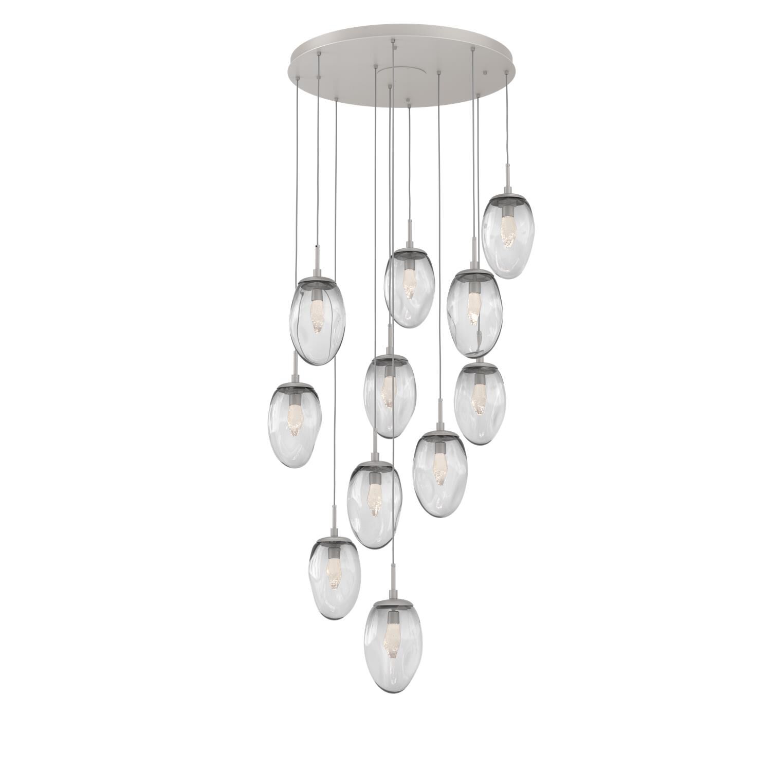 Levi Wilson Nebula 37 Inch 11 Light LED Multi Light Pendant by Hammerton Studio