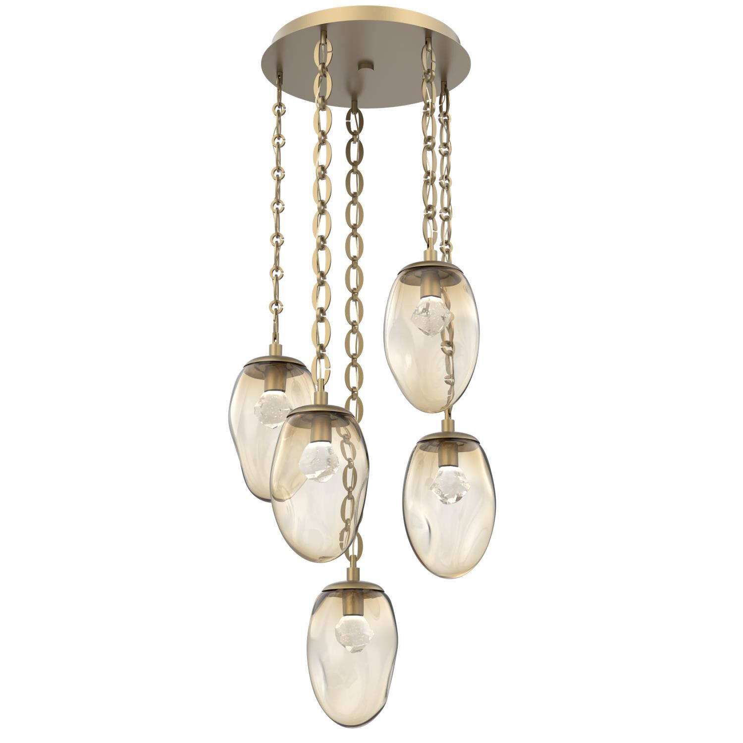 Levi Wilson Meteo Led 22 Inch Multi Light Pendant by Hammerton Studio