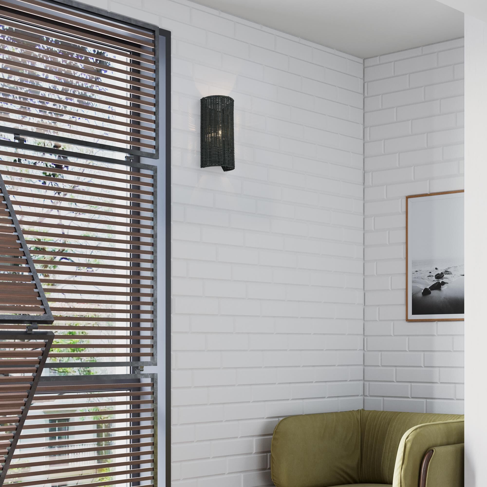 Weavington 11 Inch Wall Sconce by Livex Lighting