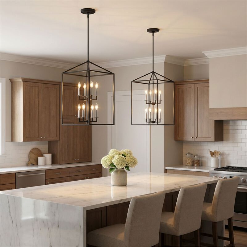 Perryton 19 Inch Cage Pendant by Generation Lighting