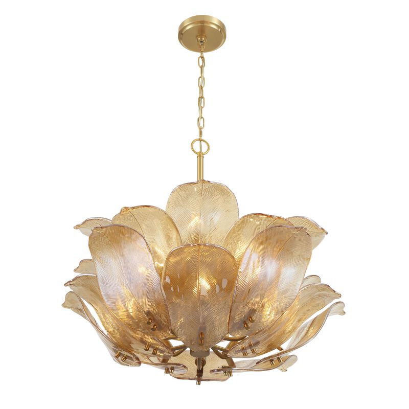 Orchid Medium Pendant Light by Metropolitan Lighting