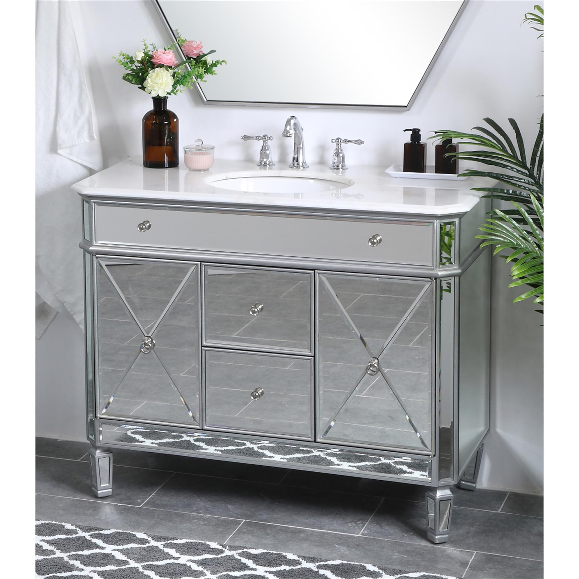 Camille Bath Vanity by Elegant Decor