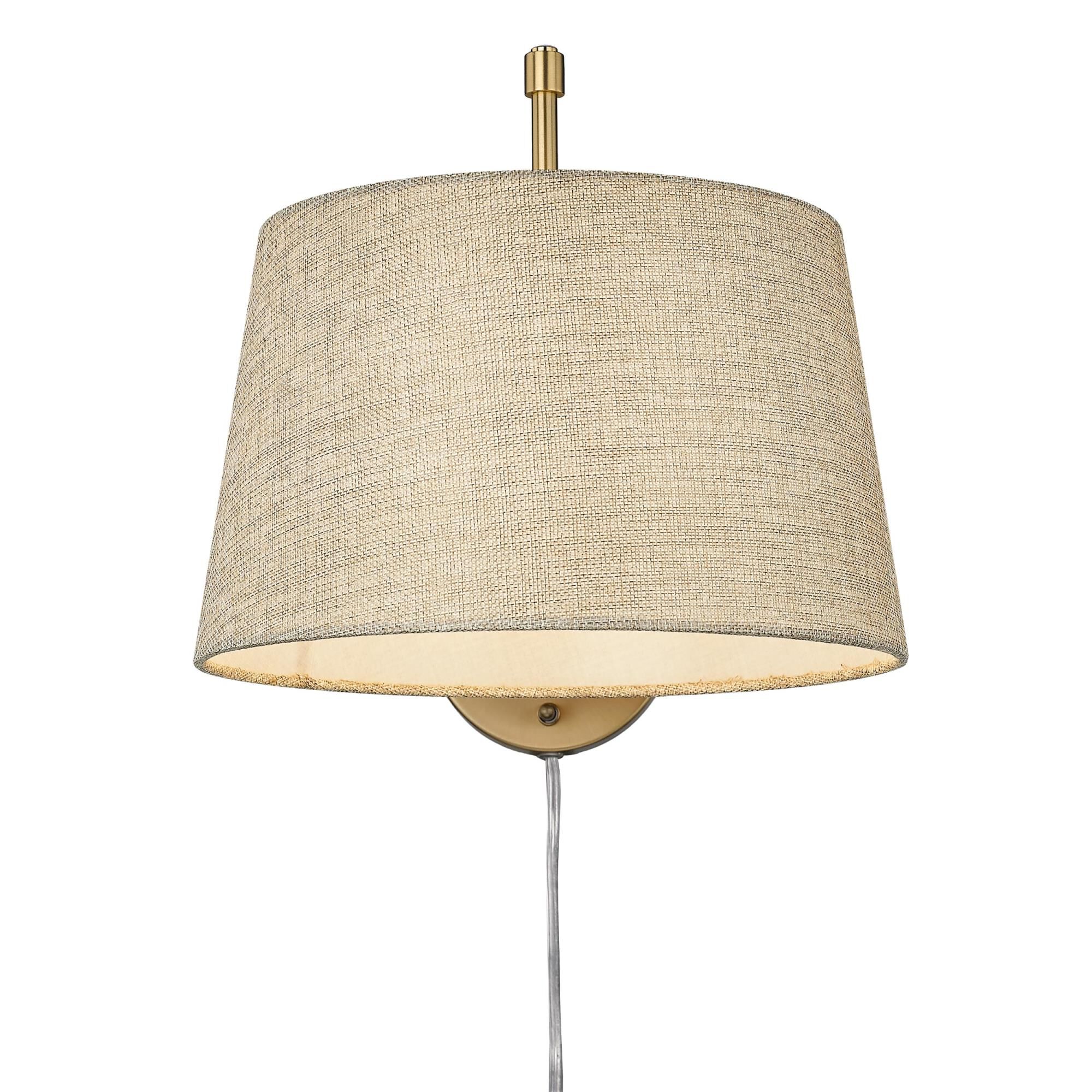 Ryleigh 19 Inch Wall Swing Lamp by Golden Lighting