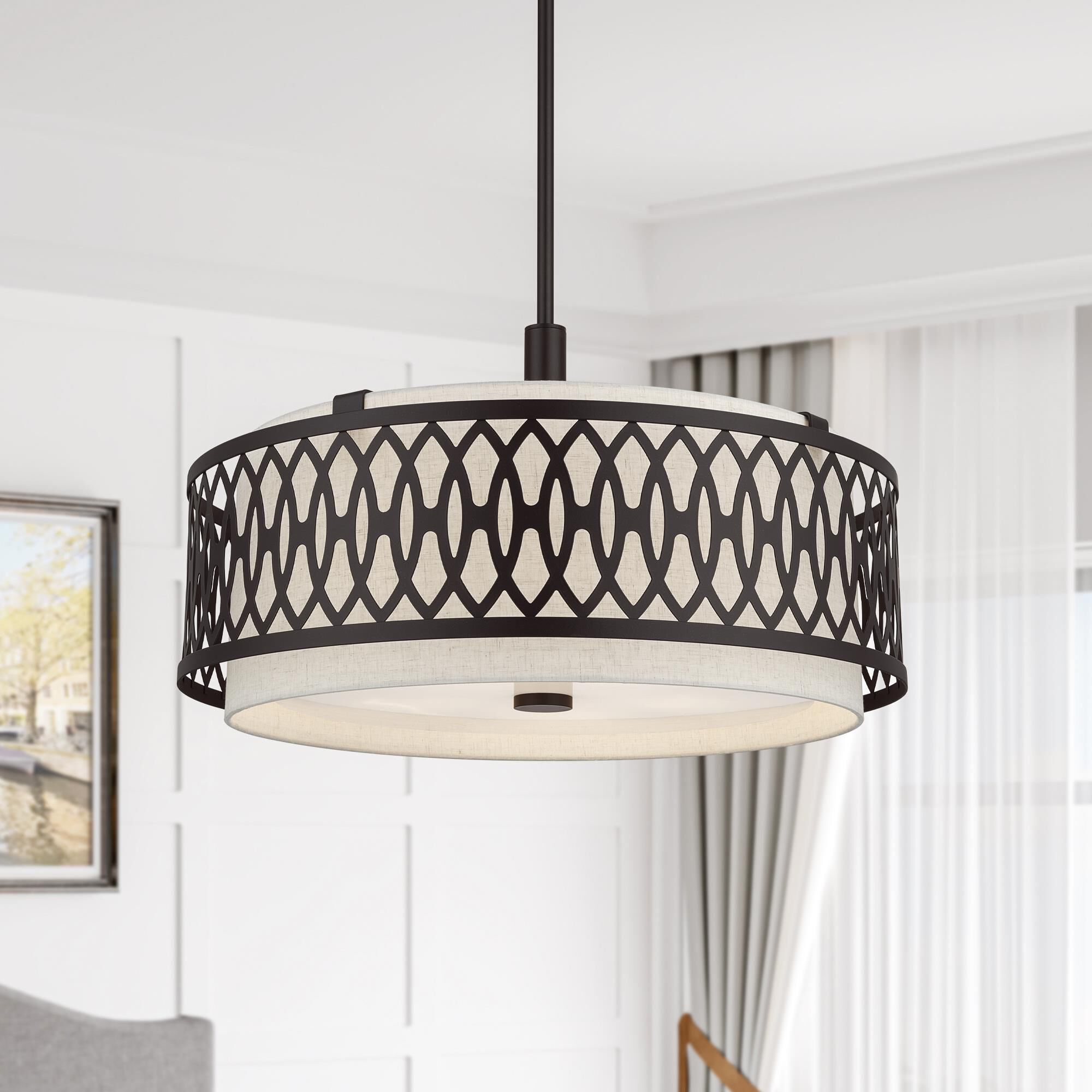 Vistaview 24 Inch Chandelier by Livex Lighting