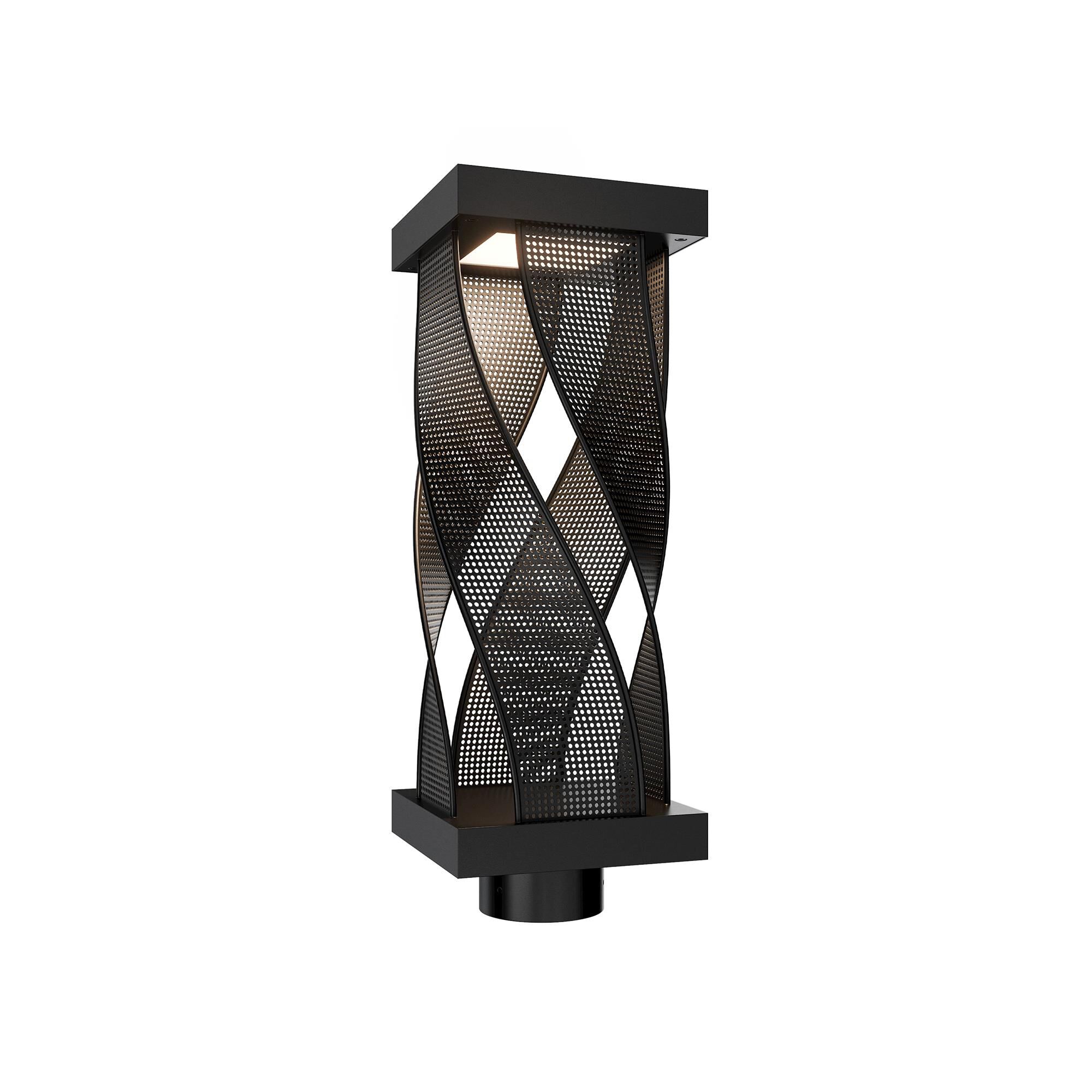 Brocade 18 Inch Outdoor Post Lamp by dweLED