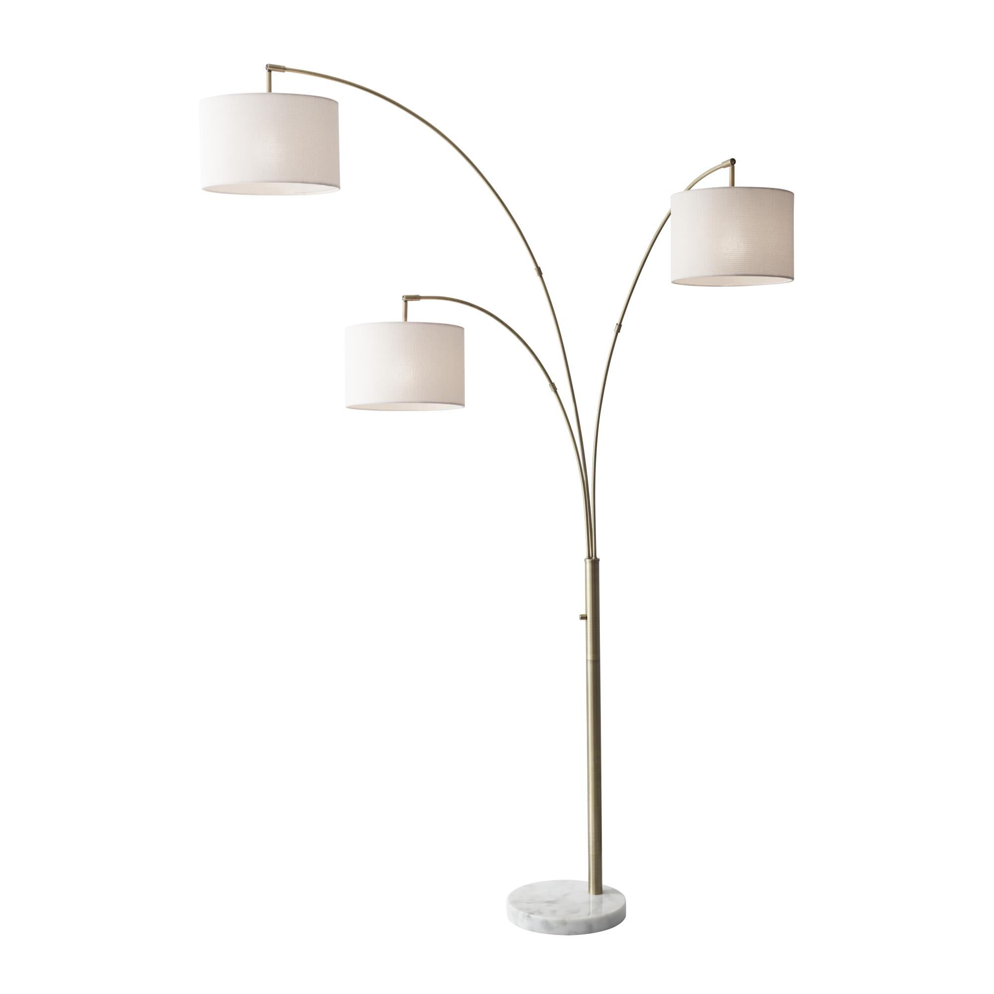 Bowery 74 Inch Floor Lamp by Adesso