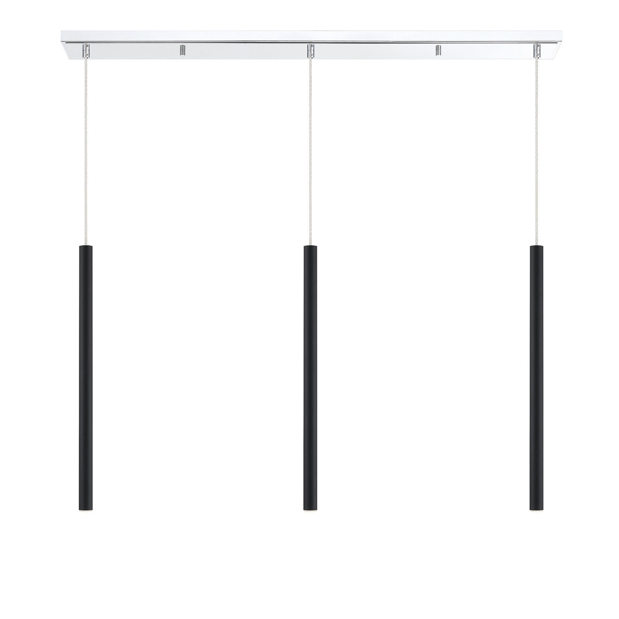 Shown in Chrome finish and Steel glass and Steel shade