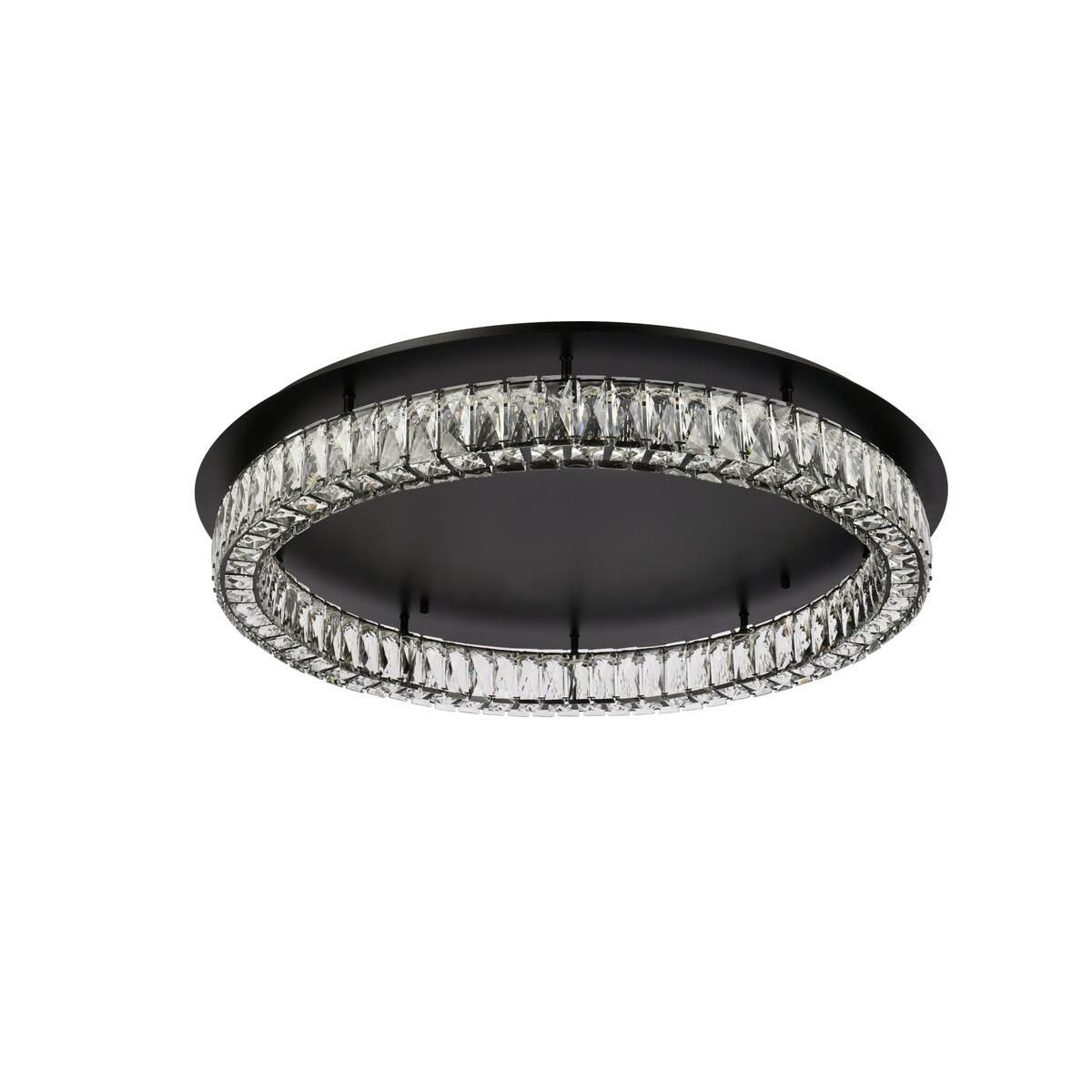 Monroe Semi Flush Mount by Elegant Lighting