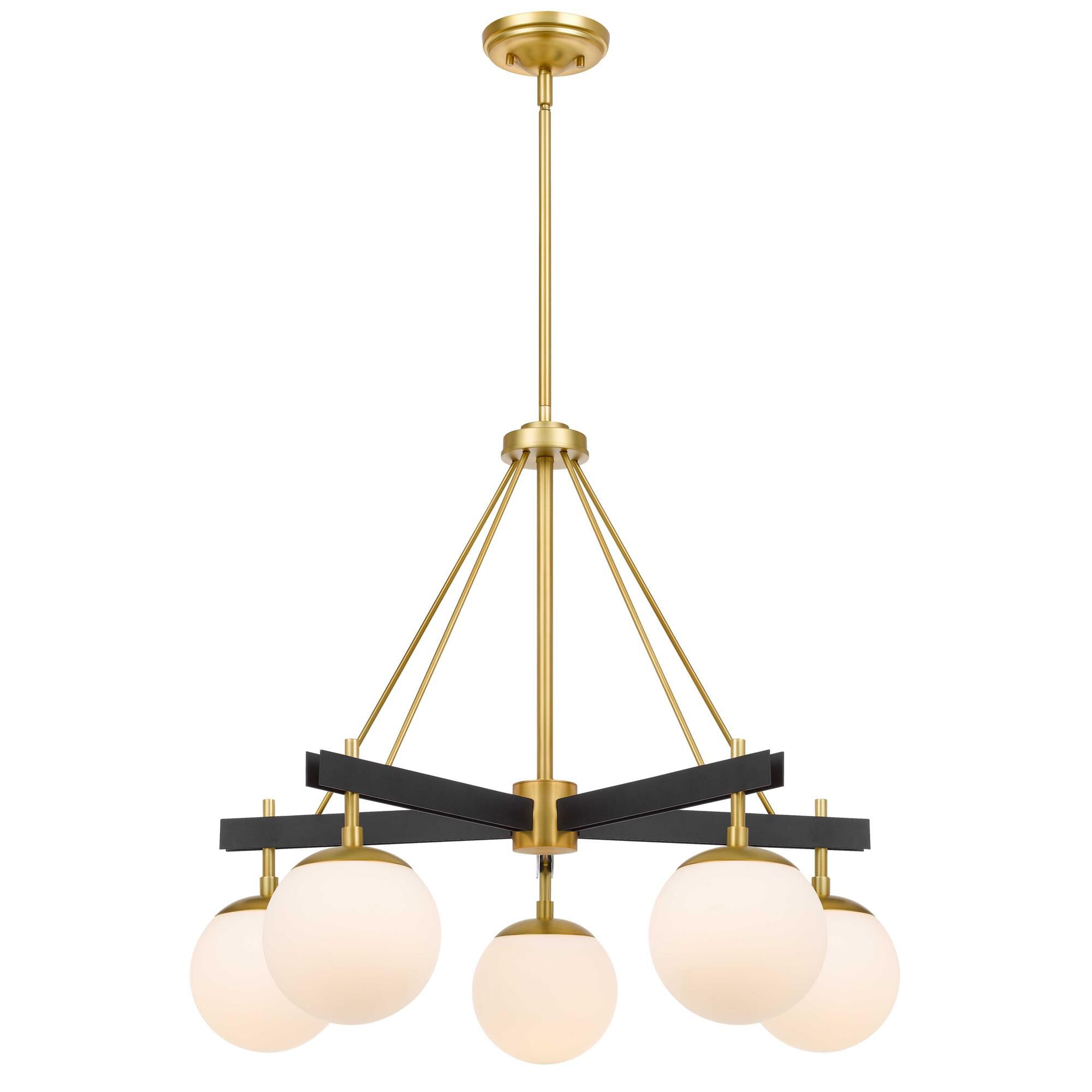 Allie 28 Inch 5 Light Chandelier by Varaluz