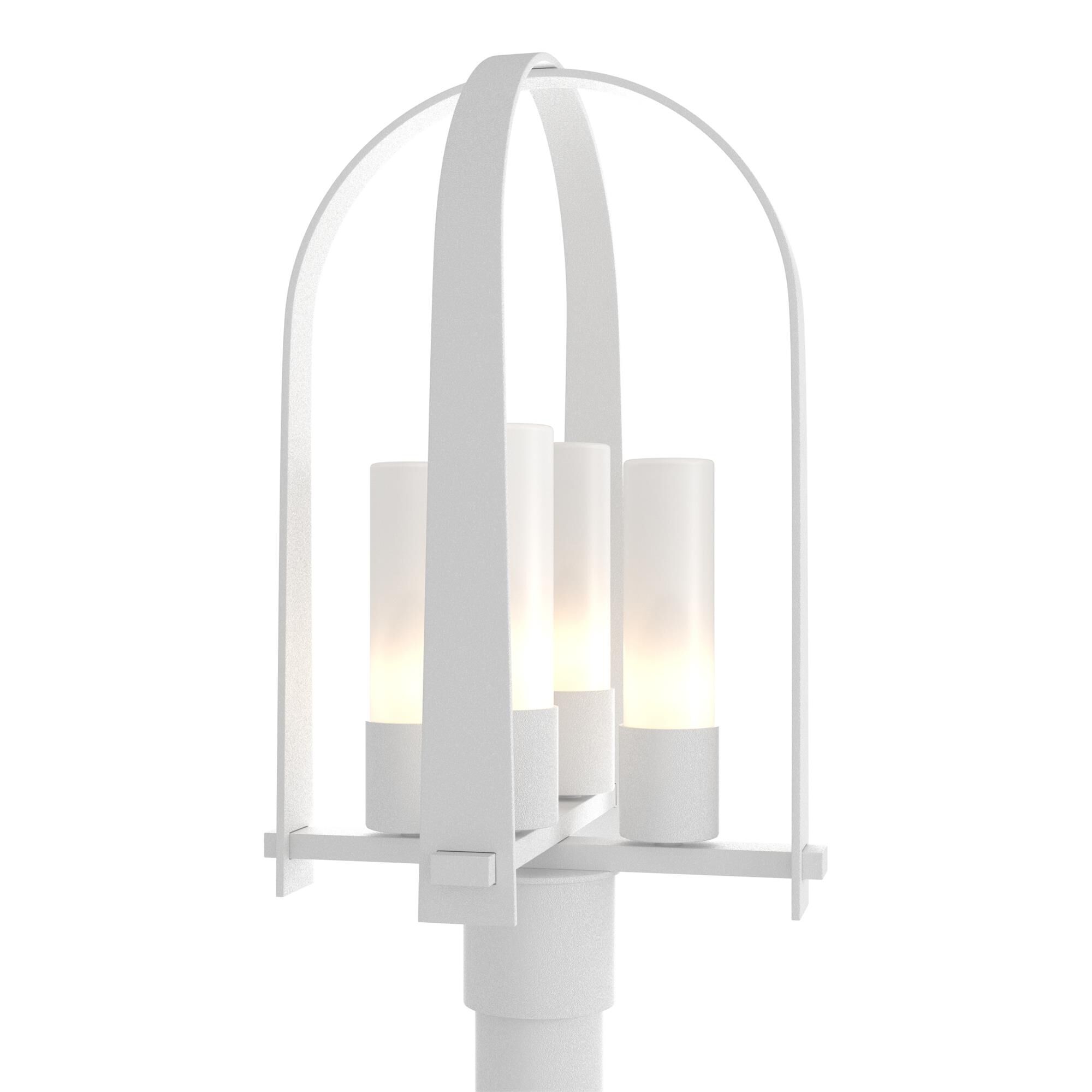 Shown in White finish and Opal glass