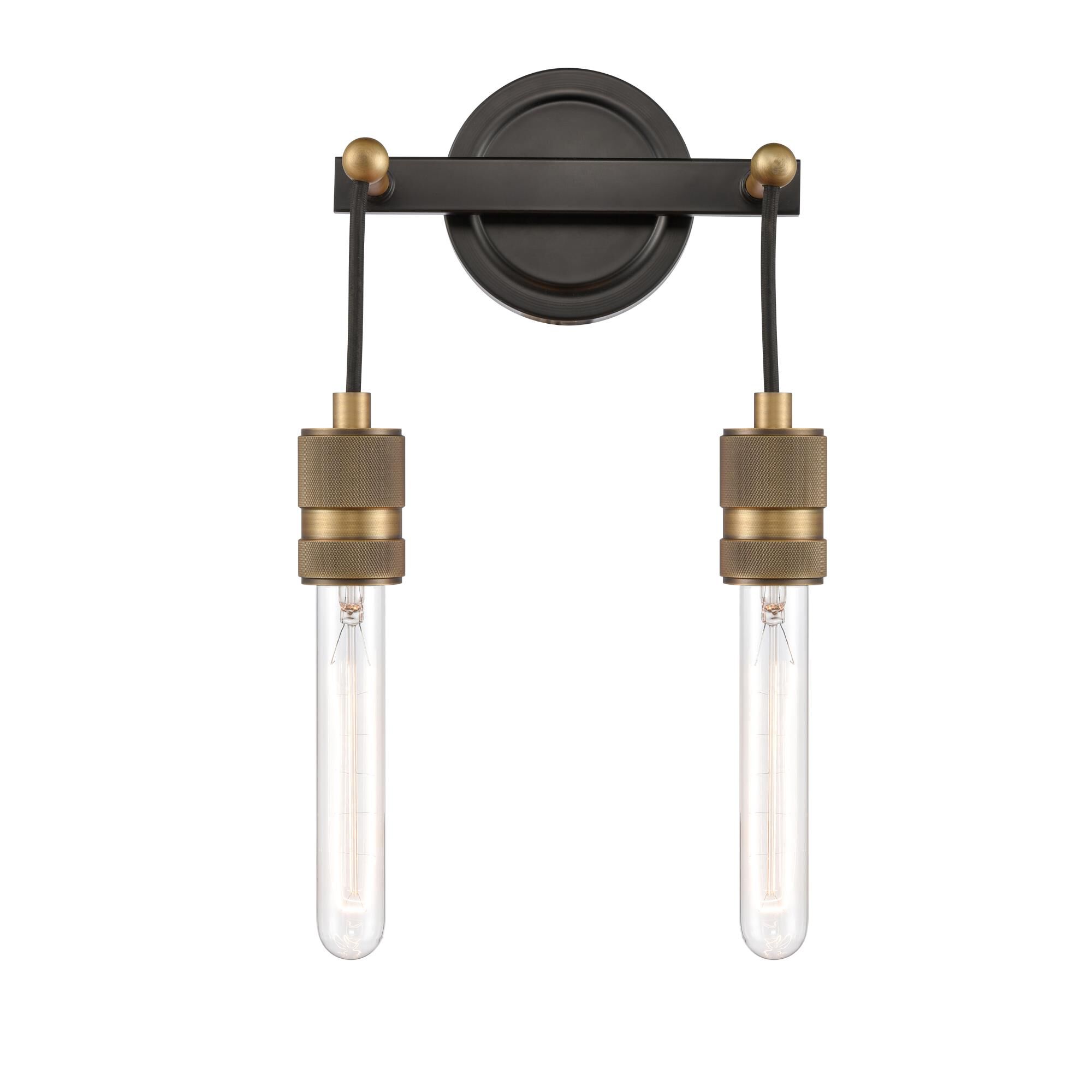 Shown in Black Antique Brass finish and Aged Brass accent