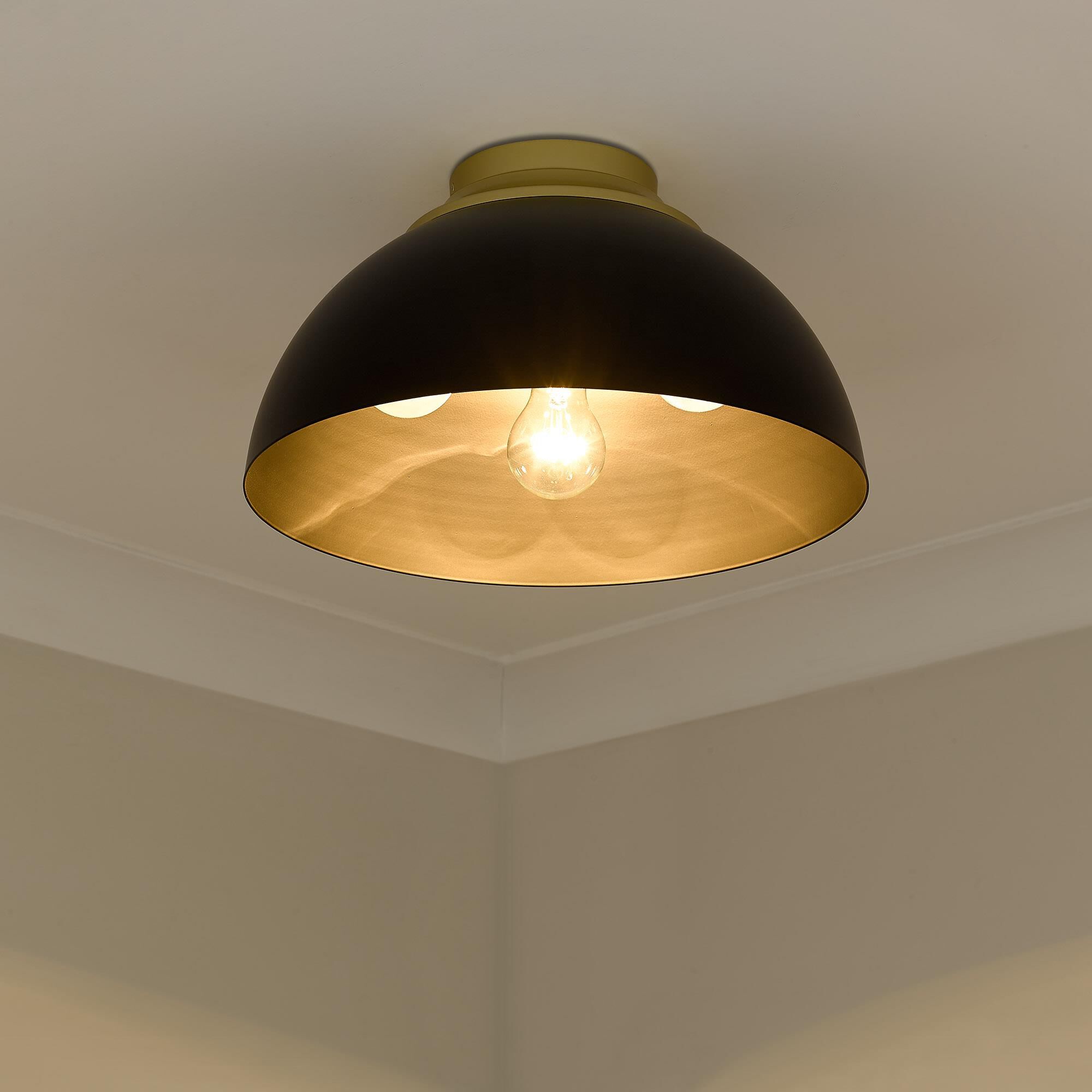 Zoey 8 Inch Flush Mount by Golden Lighting