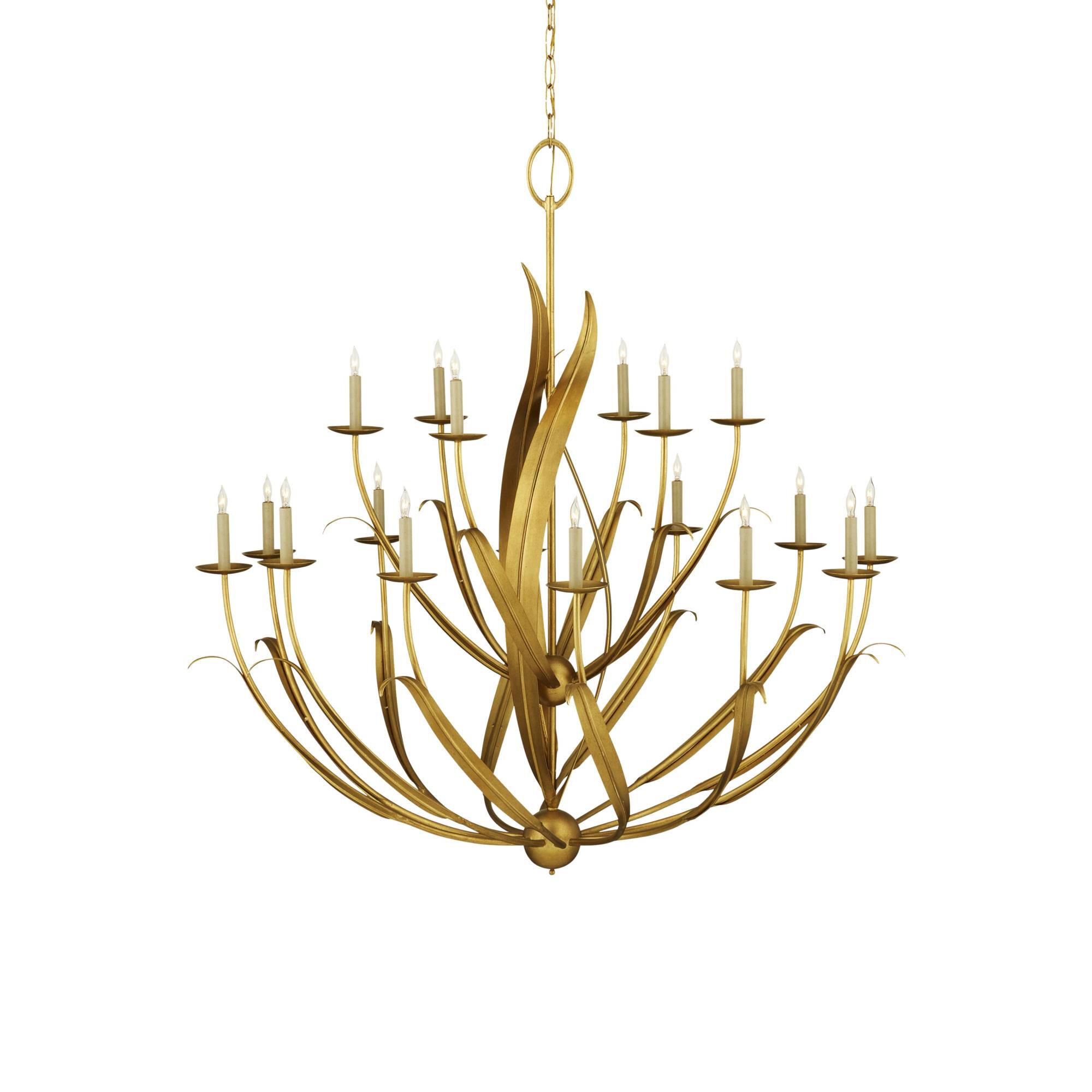 Shown in Antique Gold Leaf finish