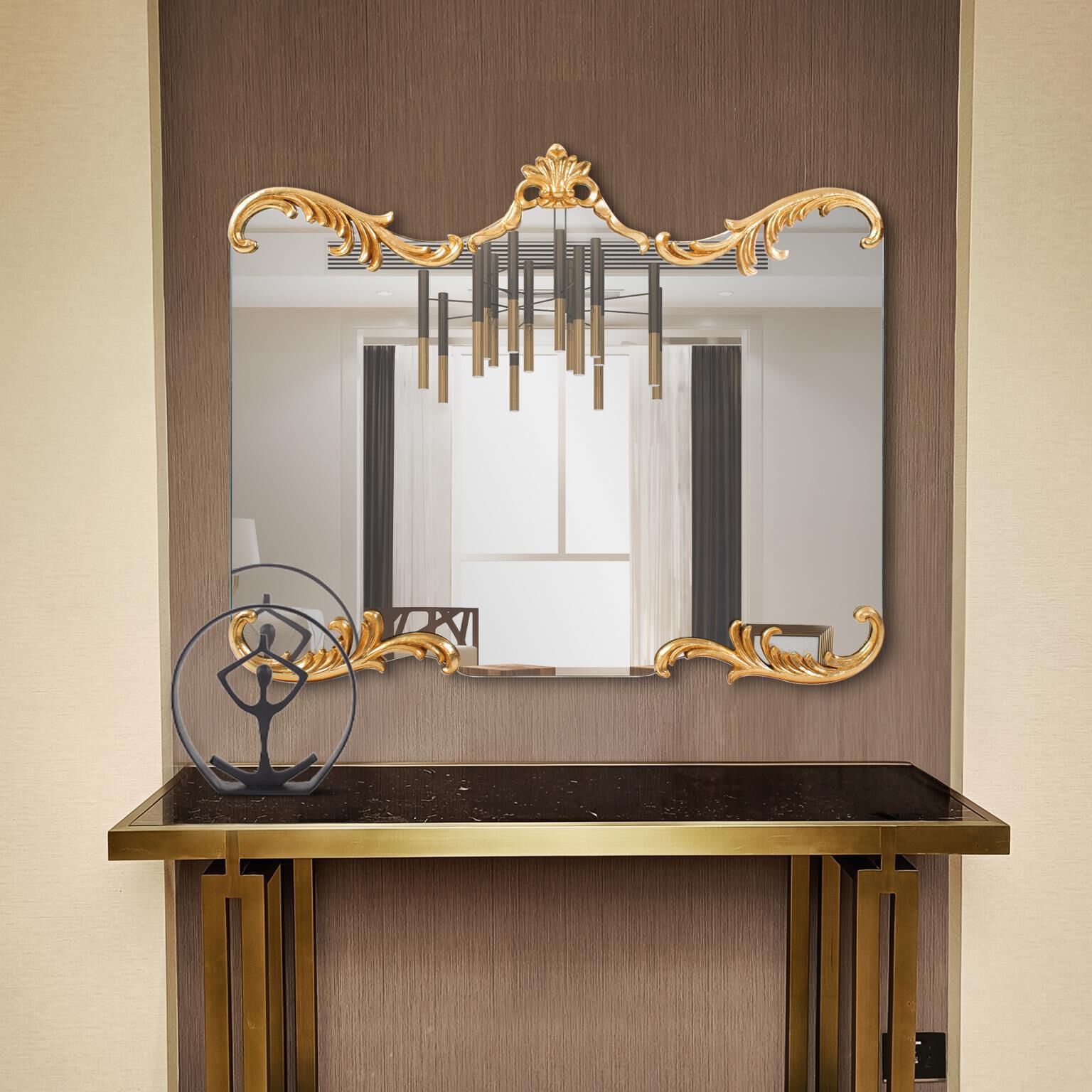 St. James Decorative Mirror by Howard Elliott Collection