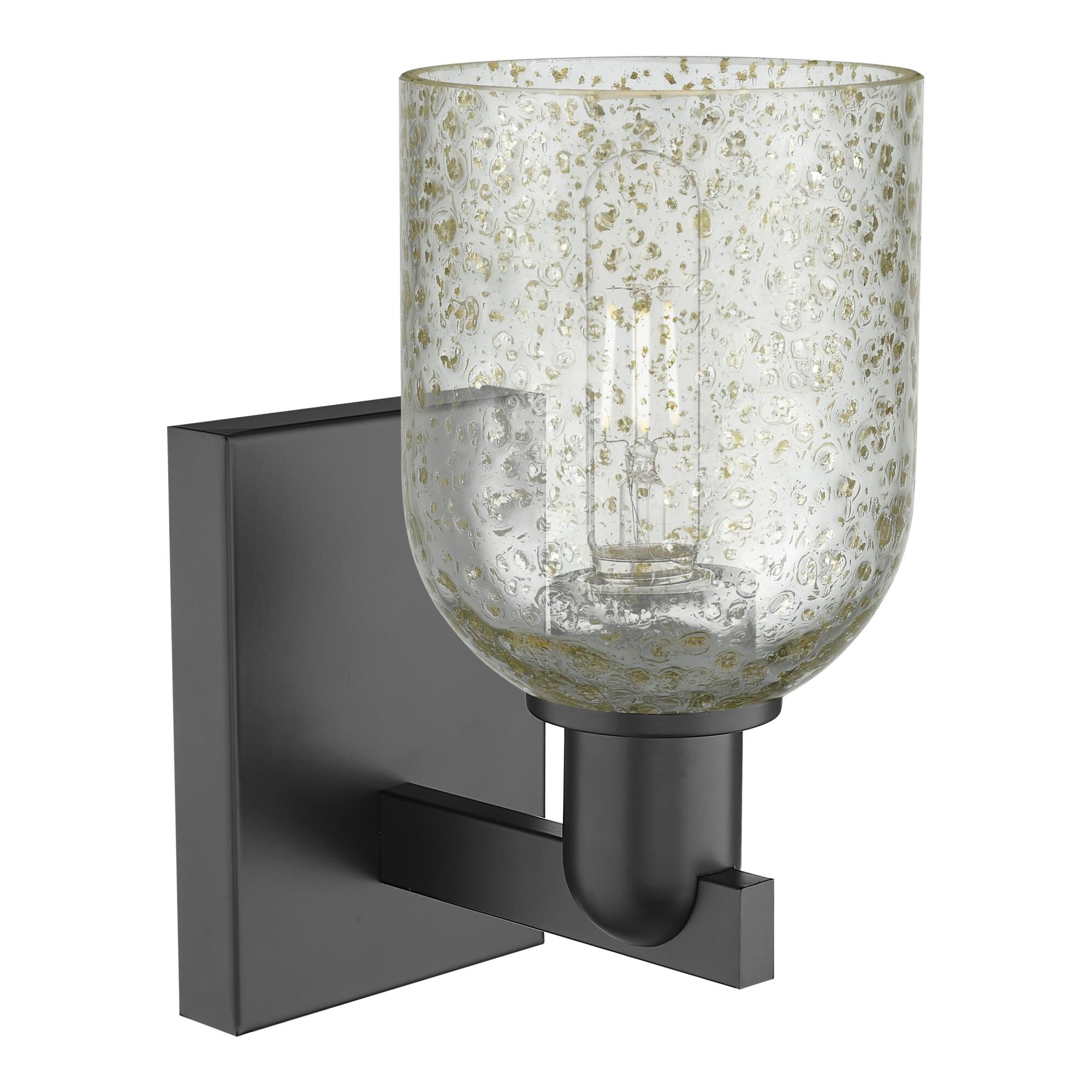 Shown in Matte Black finish and Mica glass