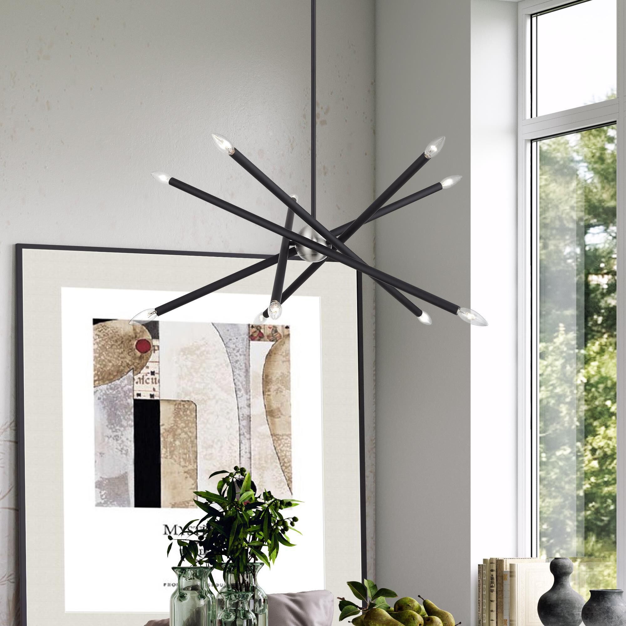 Soho 28 Inch Chandelier by Livex Lighting