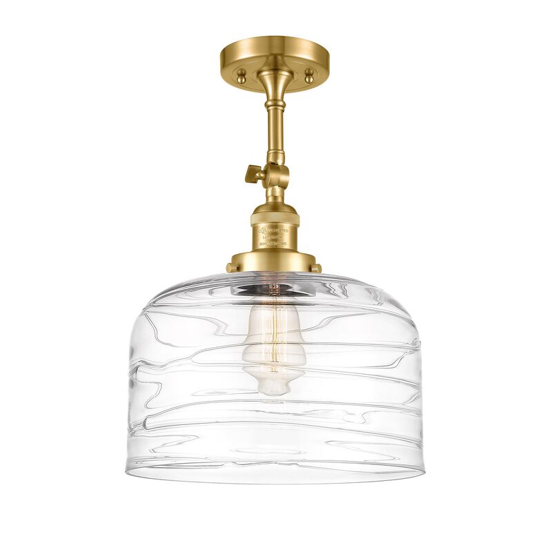 Bruno Marashlian Bell 12 Inch 1 Light Semi Flush Mount by Innovations Lighting