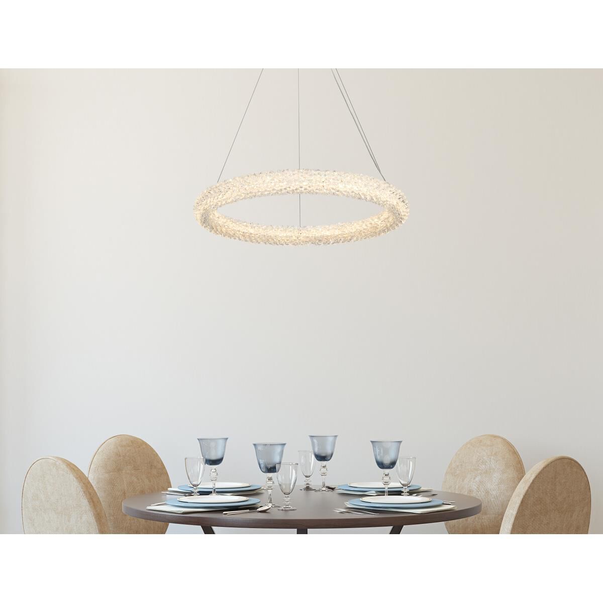 Bowen 24 Inch Chandelier by Elegant Lighting