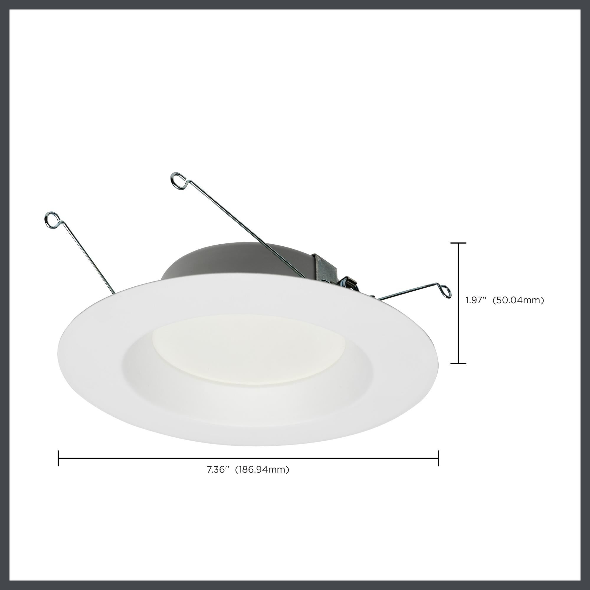 Shown in White finish