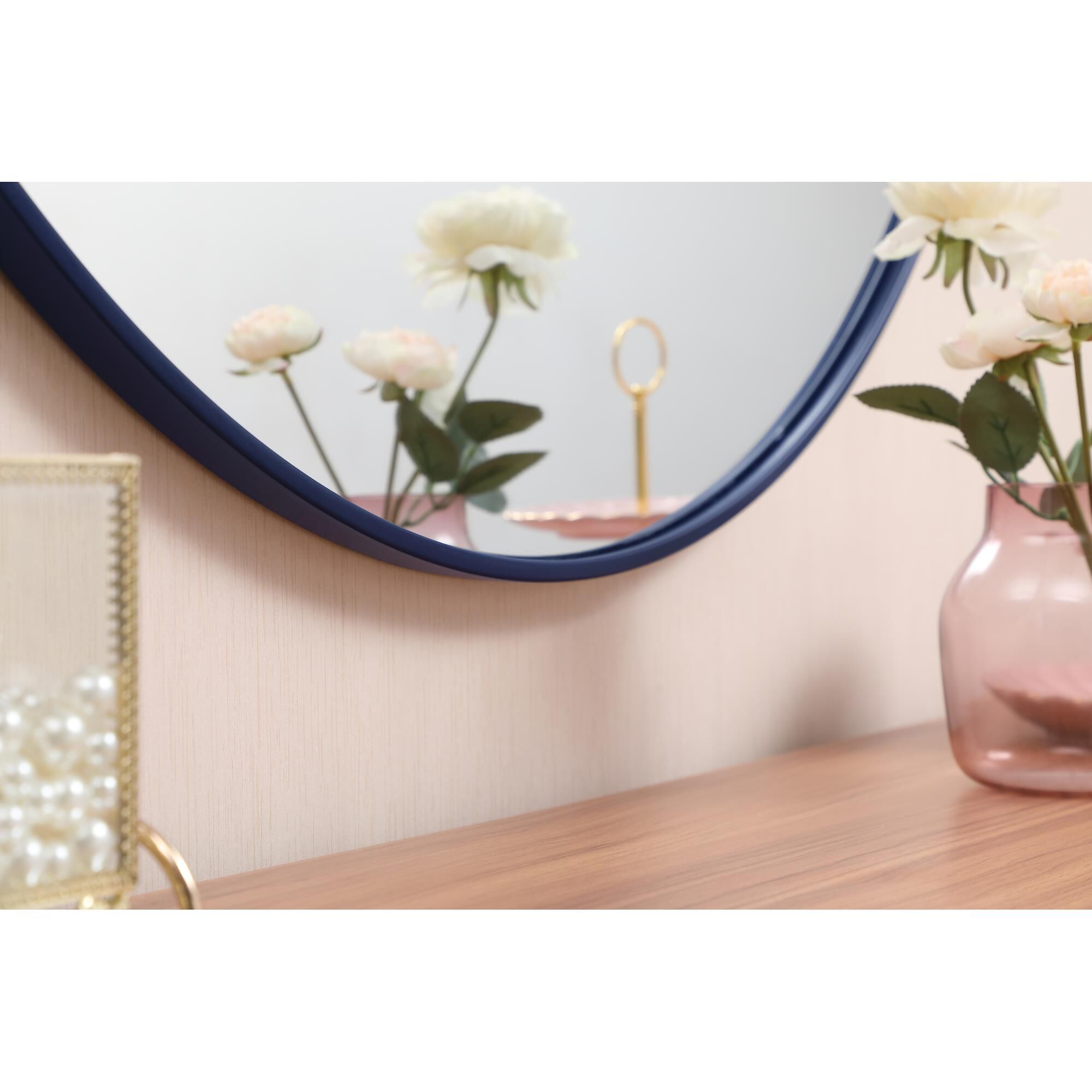 Shown in Blue finish