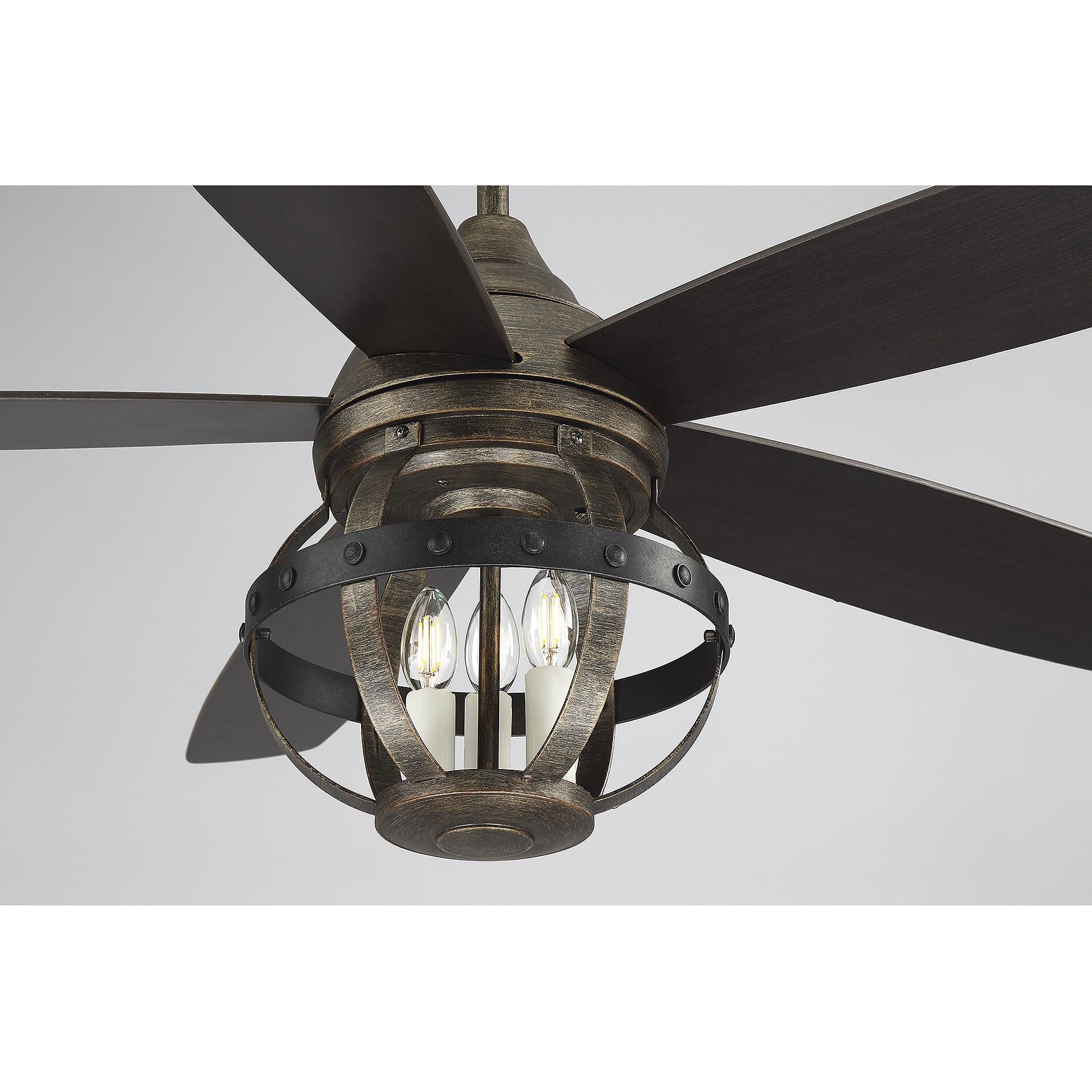 Alsace 52 Inch Ceiling Fan with Light Kit Capitol Lighting