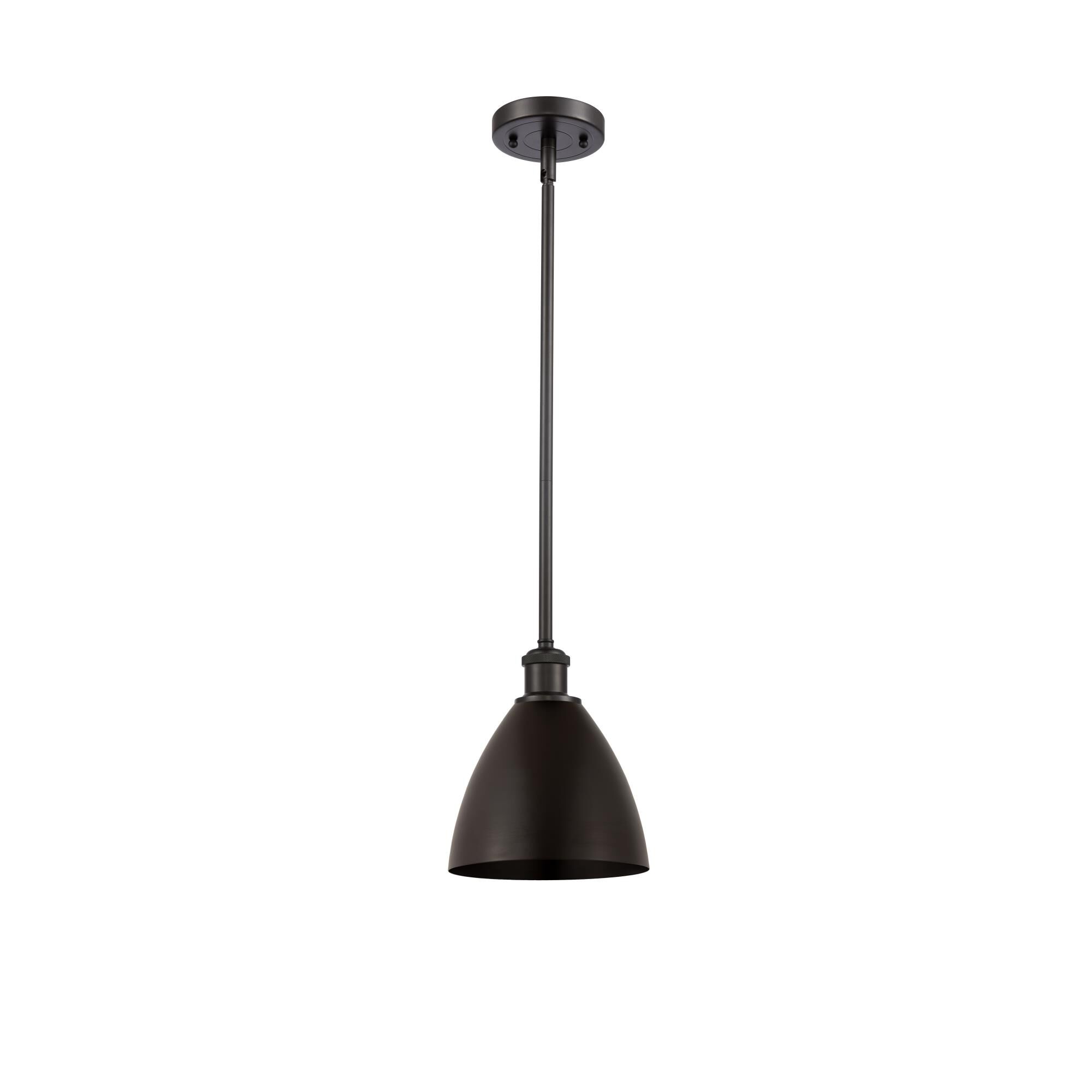 Shown in Oil Rubbed Bronze finish and Oil Rubbed Bronze Ballston Dome shade