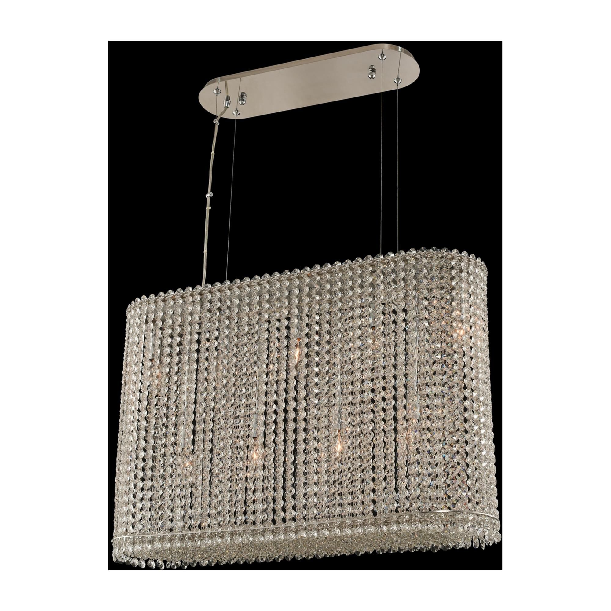 Torre 30 Inch 9 Light Linear Suspension Light by Allegri