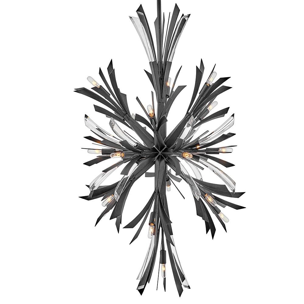 Vida 24 Inch 19 Light Chandelier by Fredrick Ramond