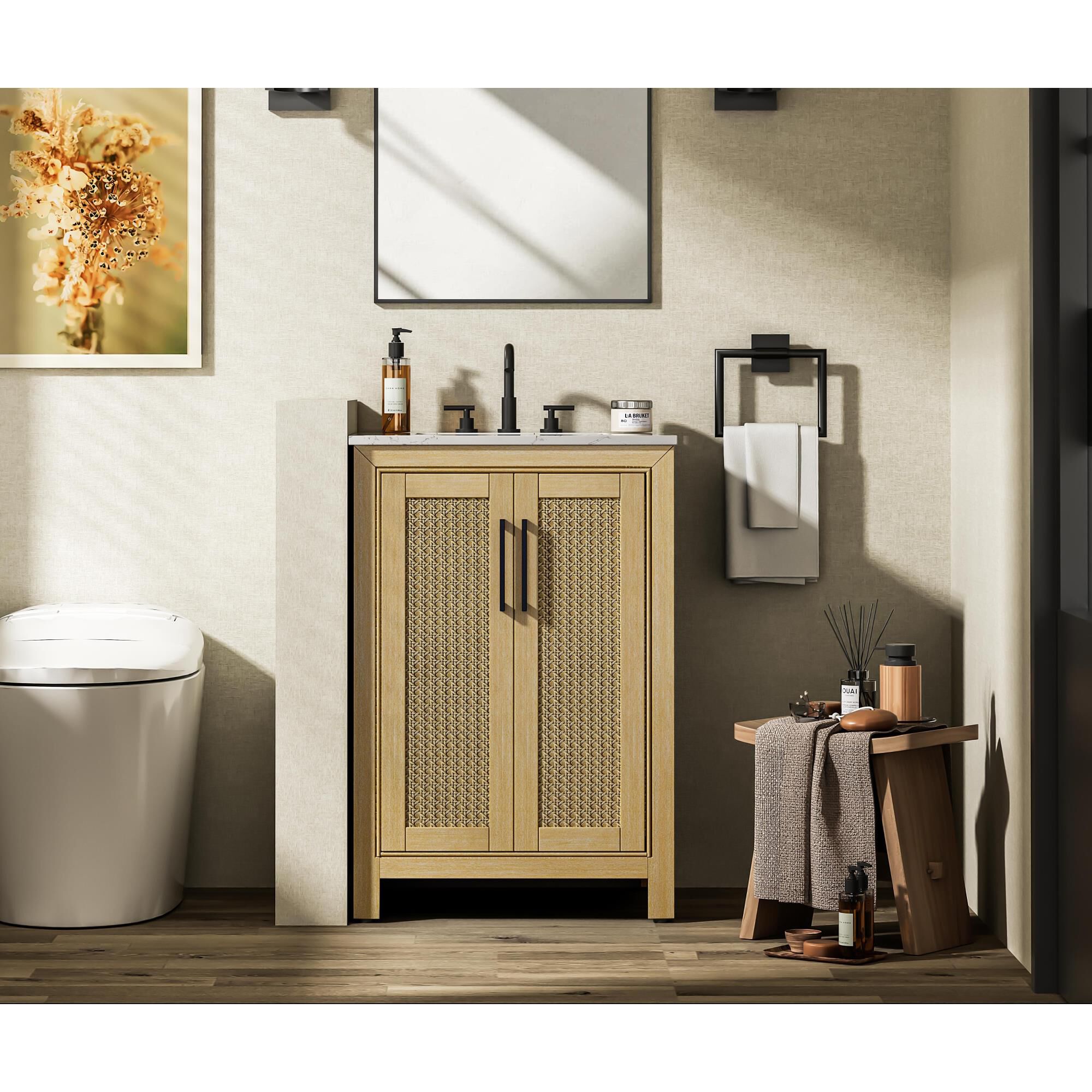 Alina 24 Inch Bath Vanity by Elegant Dcor