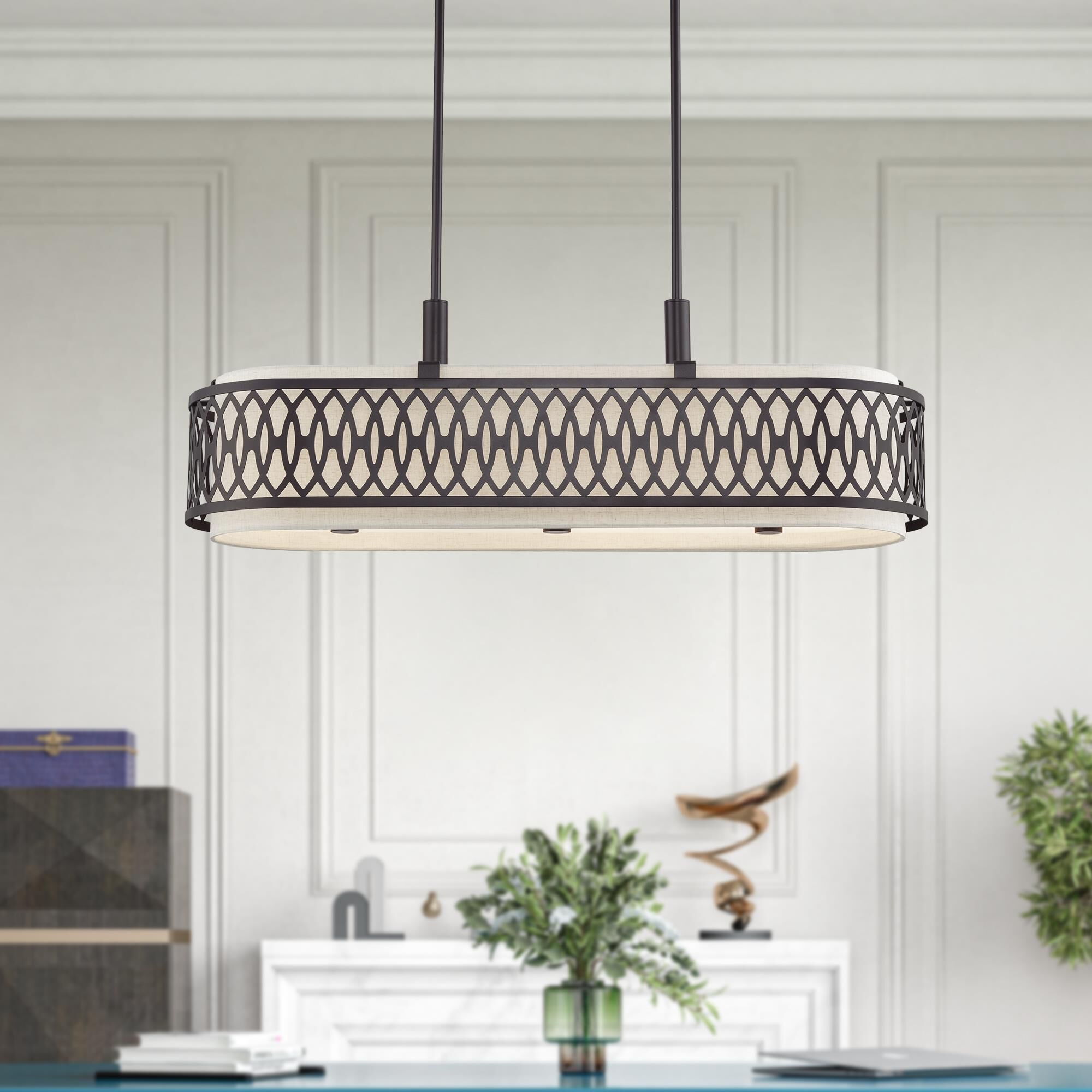 Vistaview 42 Inch Linear Suspension Light by Livex Lighting