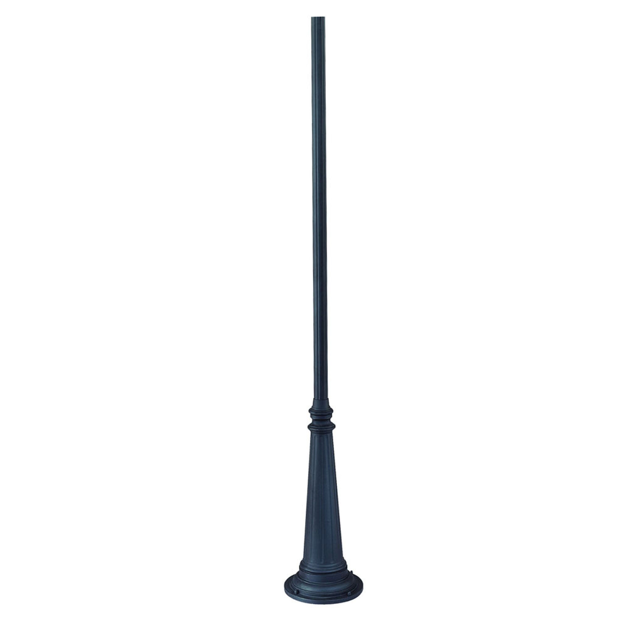 Shown in Matte Black finish and -- glass and -- shade