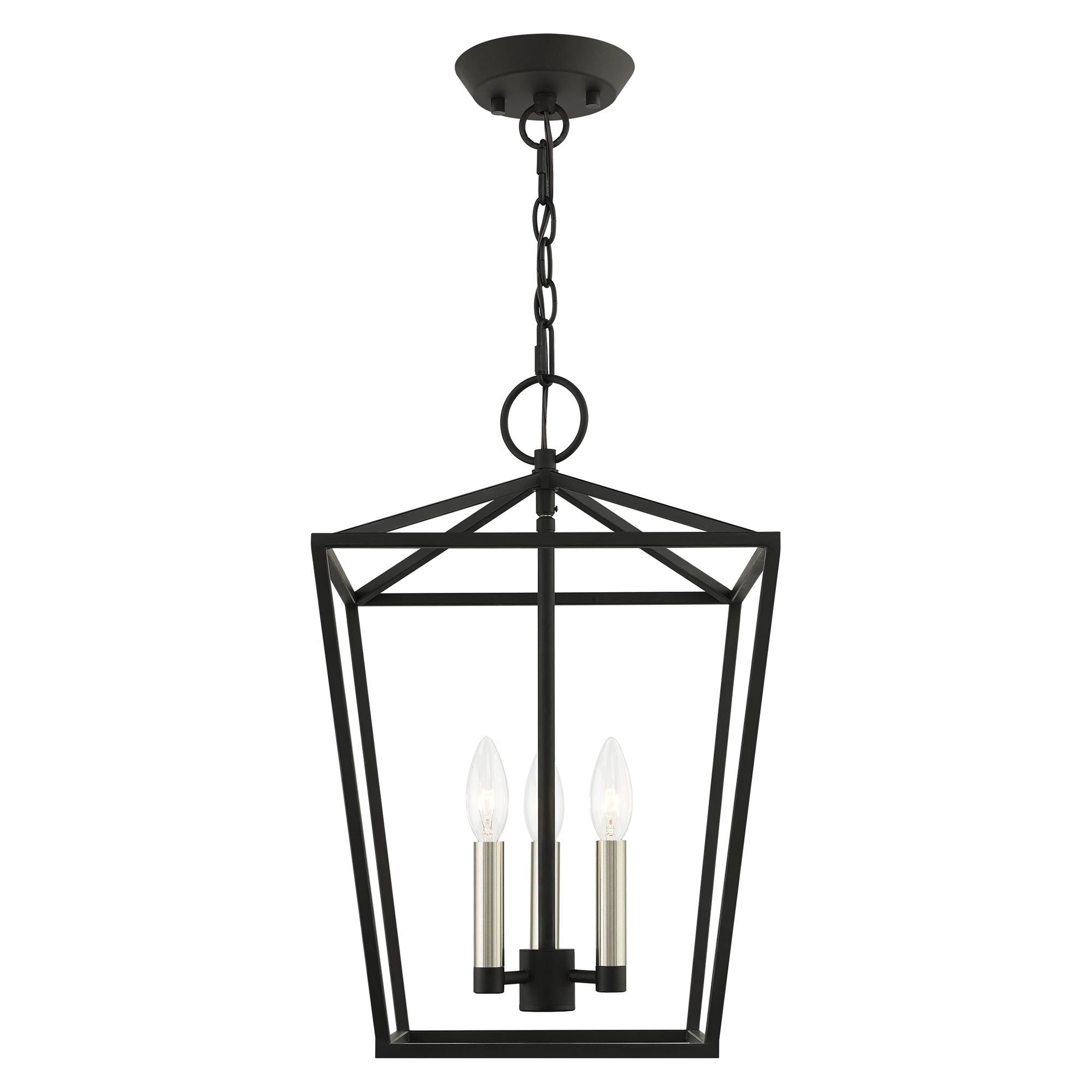 Devone 12 Inch Cage Pendant by Livex Lighting