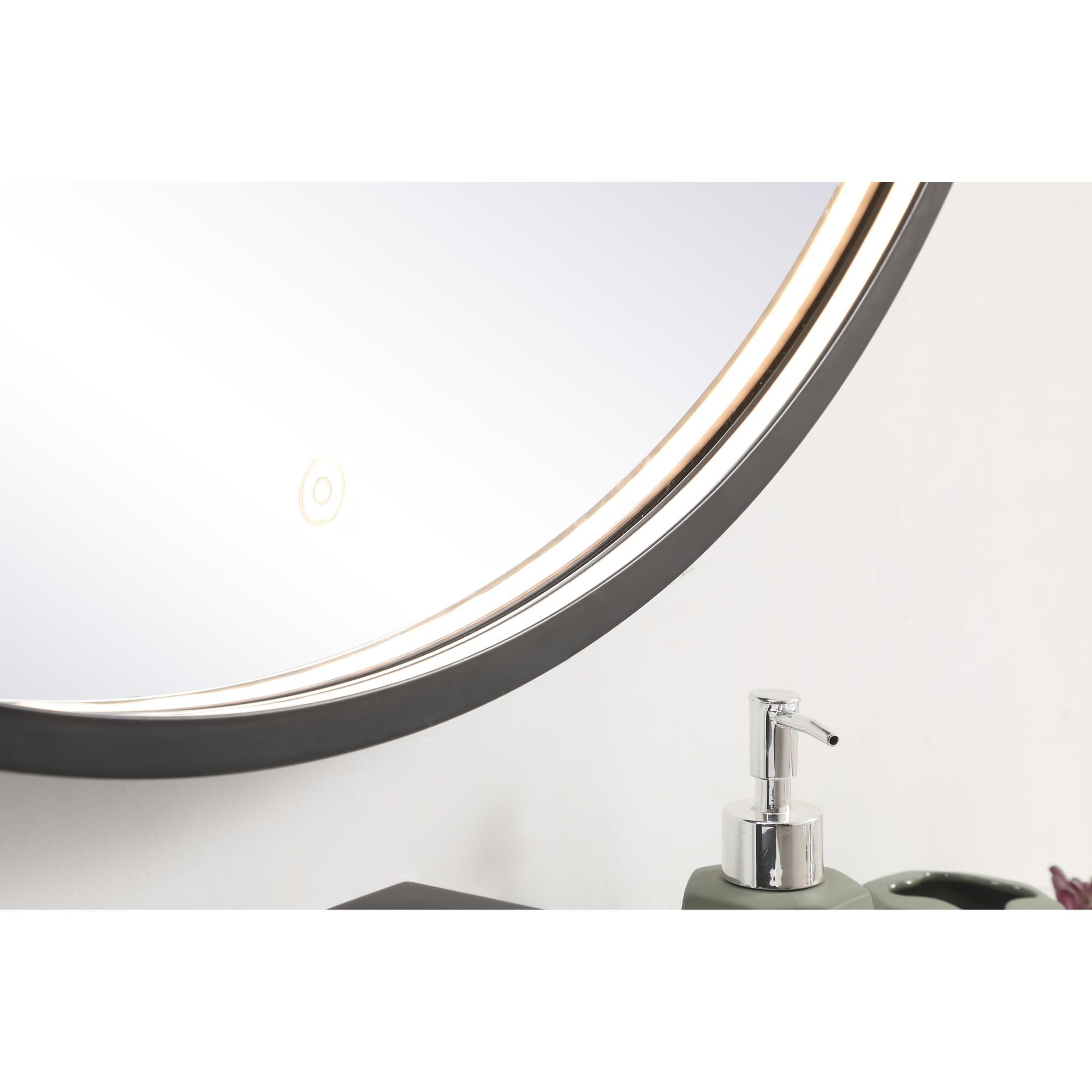 Pier LED Lighted Mirror by Elegant Decor