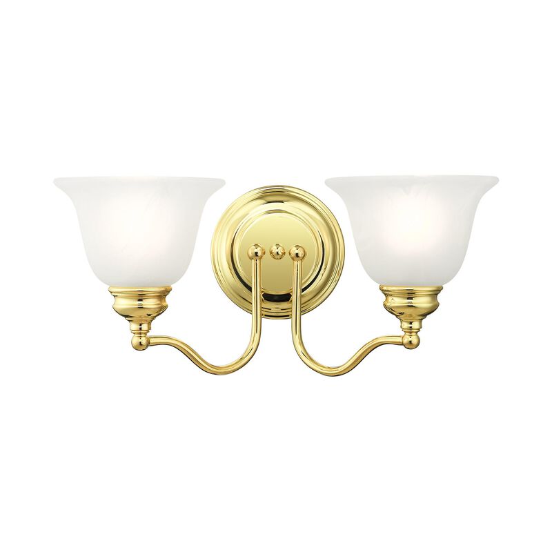 Essex 15 Inch 2 Light Bath Vanity Light by Livex Lighting